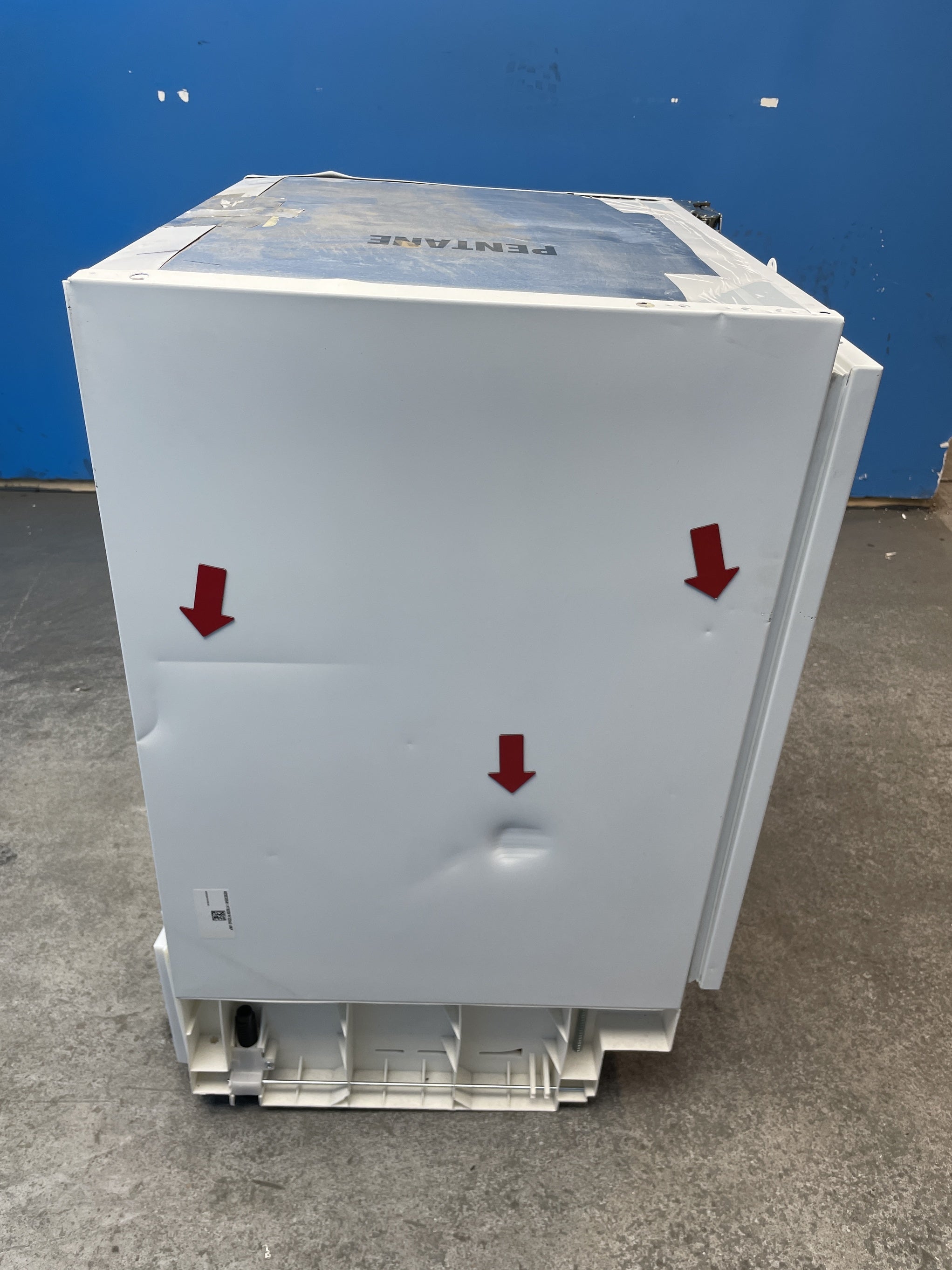 #GRC-158-211 - AEG OAB7N82EF 7000 Series NoFrost 85 Litre Integrated Freezer