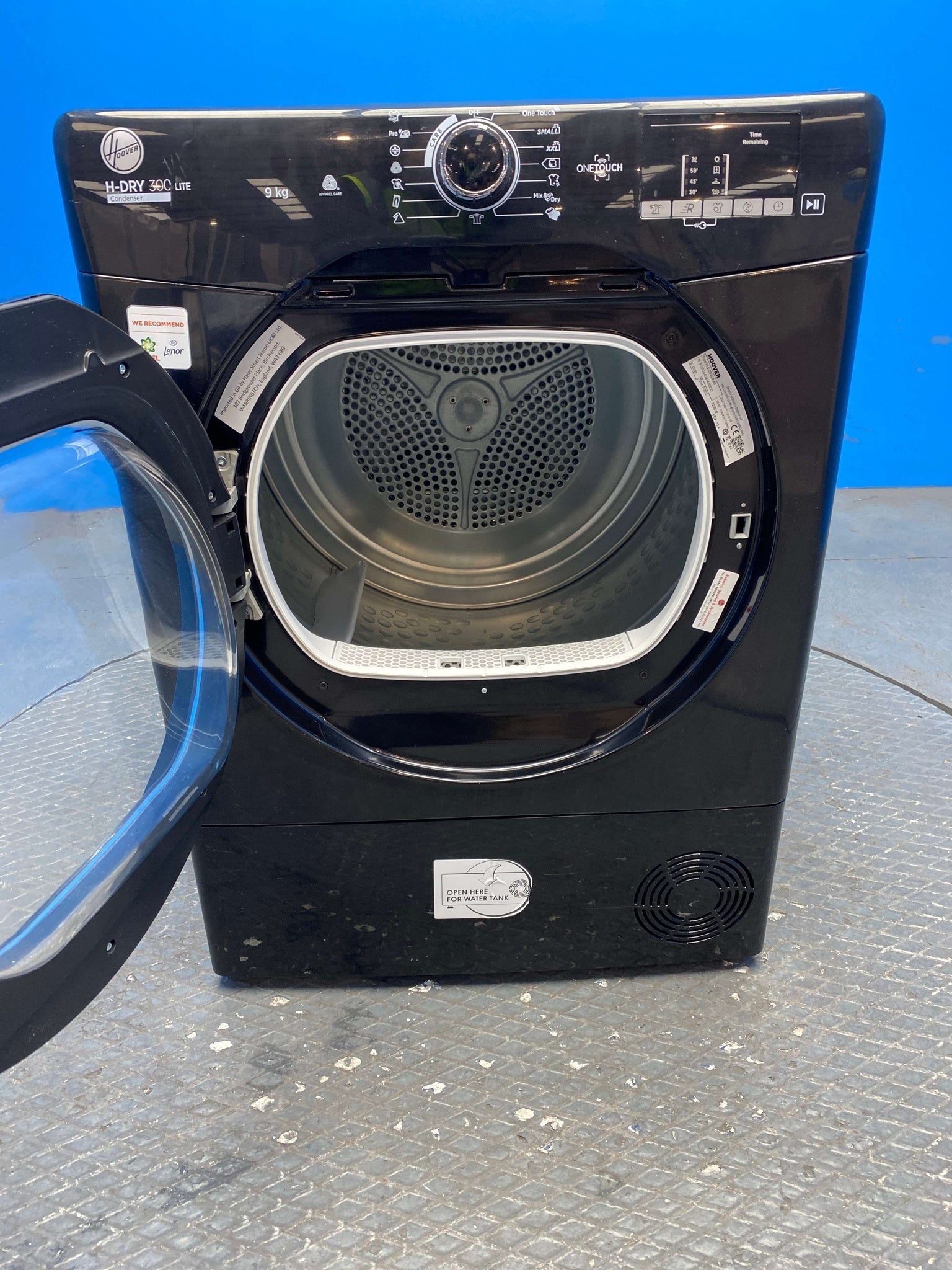 Hoover HLEC9DGB 9kg Condenser Tumble Dryer