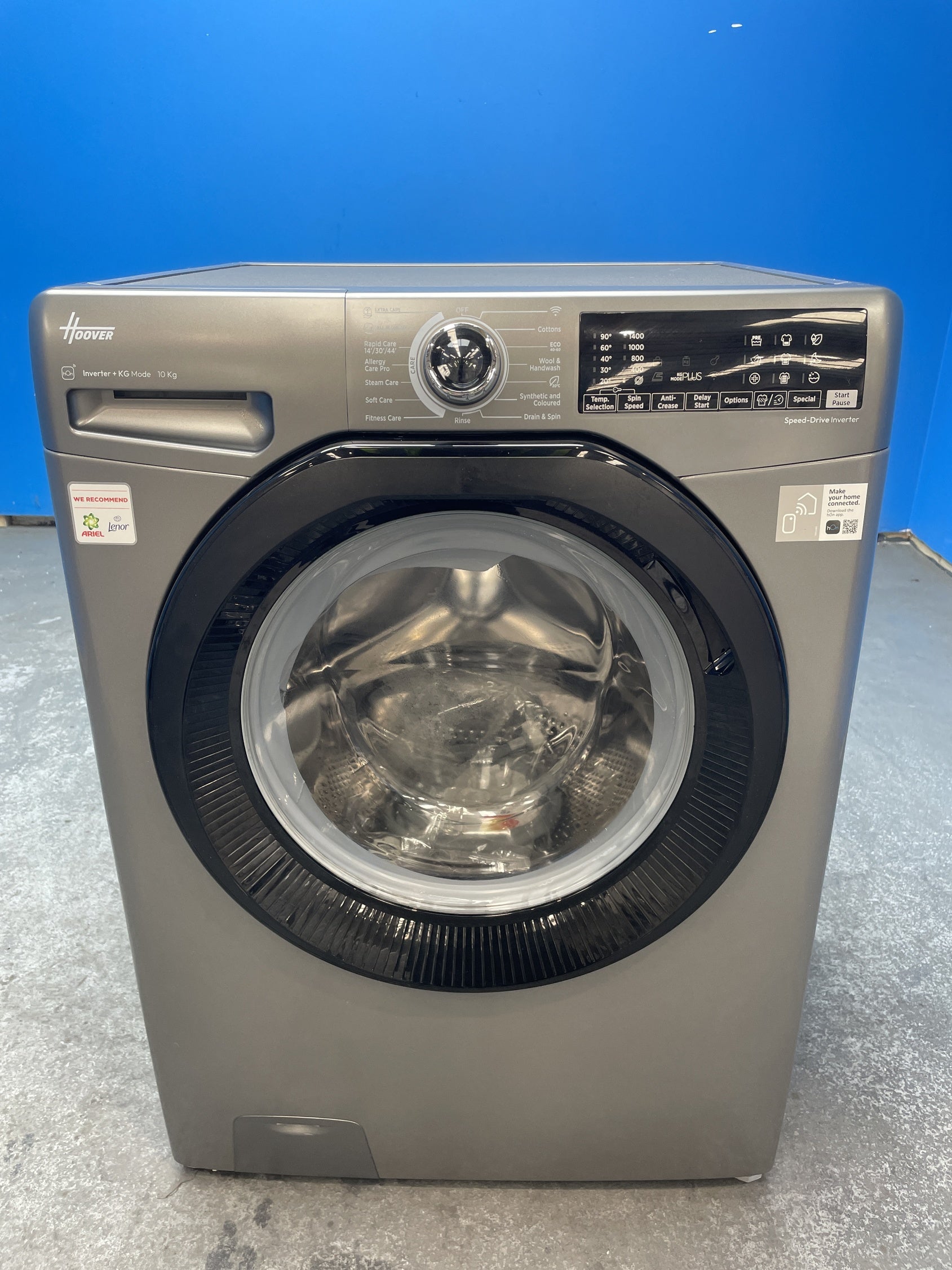 #GRC-163-140 - Hoover H3B13WPS4106TAMBR 10kg 1400 Spin Washing Machine