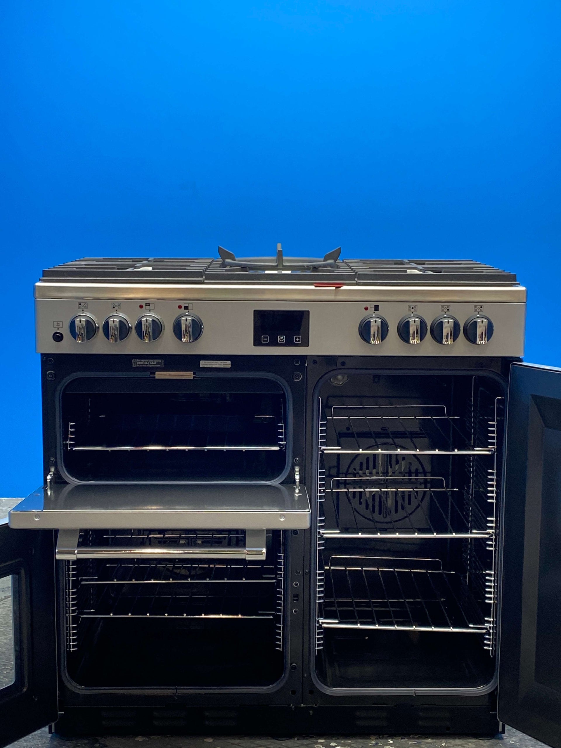 Stoves Ellingwood 90DFT Dual Fuel Range Cooker