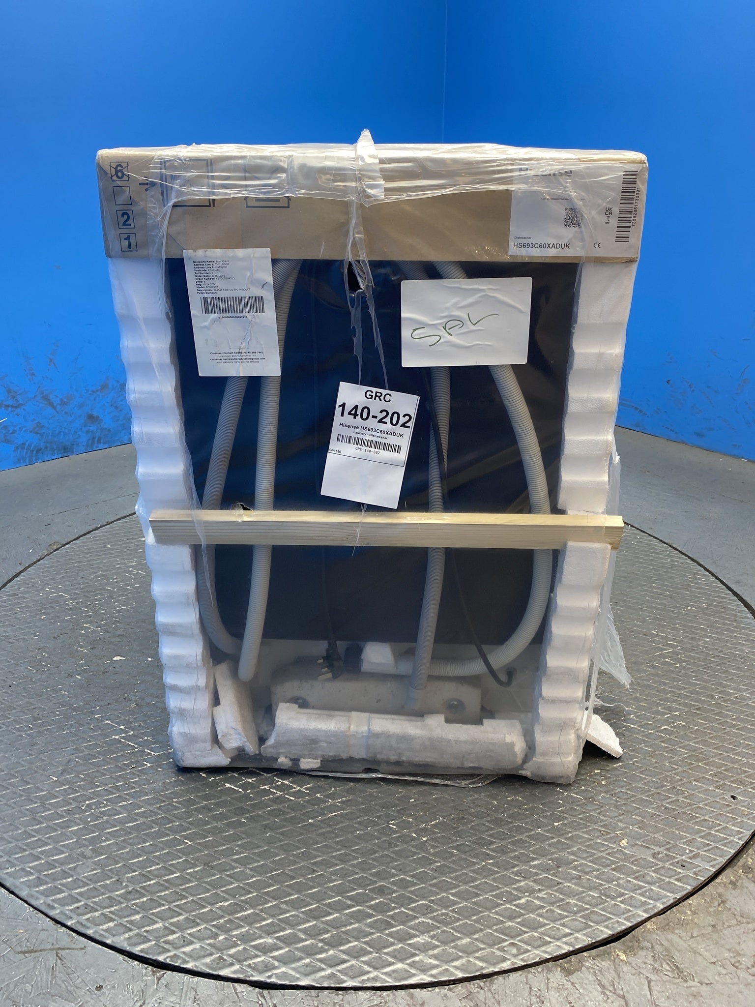 Hisense HS693C60XADUK 16 Place Wi-Fi Ready Dishwasher