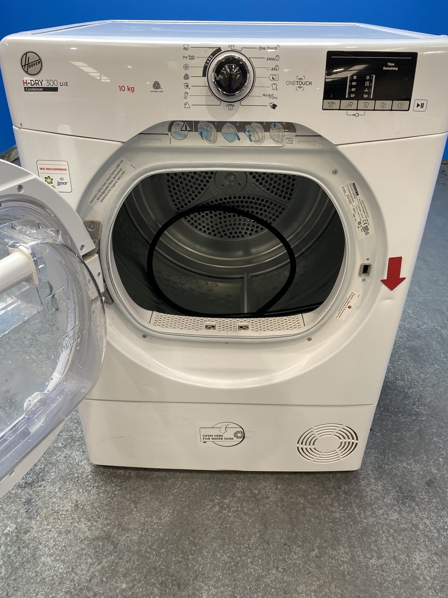 #GRC-157-680 - Hoover H-DRY 300 HLE C10DE-80 10kg Condenser Tumble Dryer