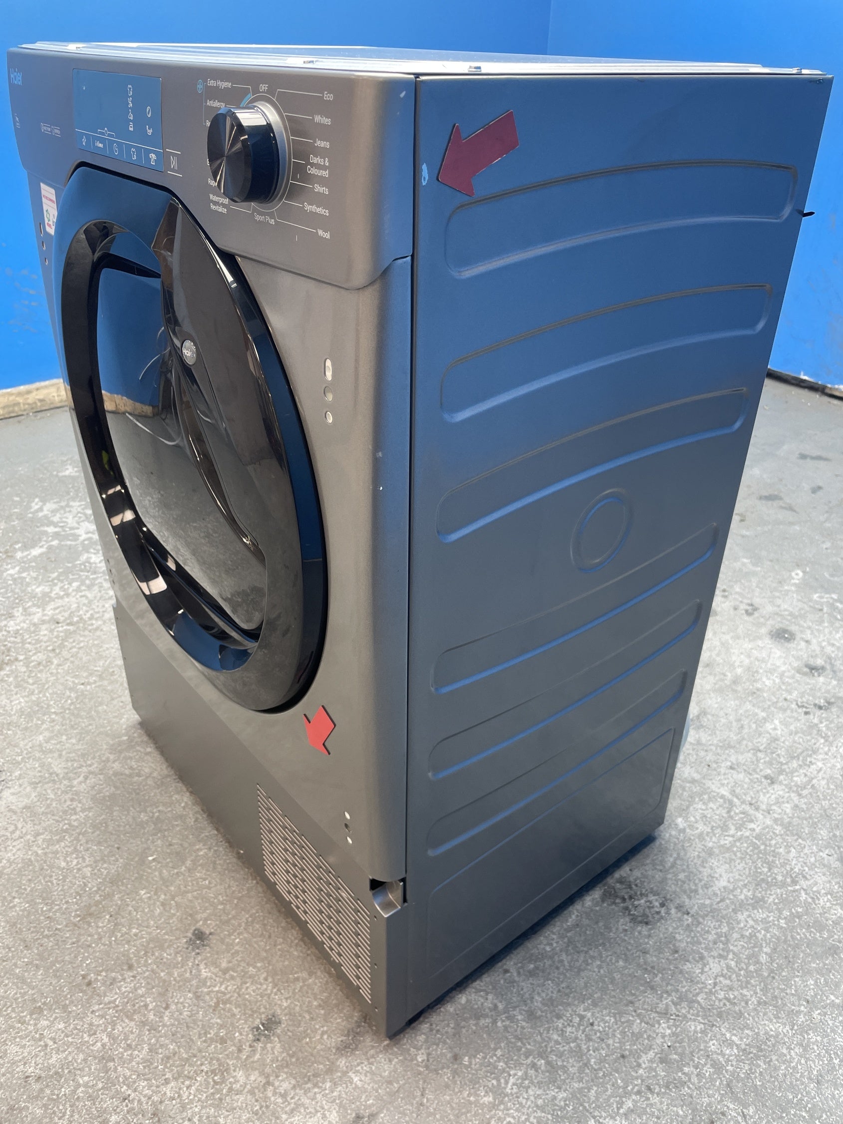 #GRC-157-293 - Haier HDB4 H7A2TBERX80 Integrated 7kg Heat Pump Tumble Dryer