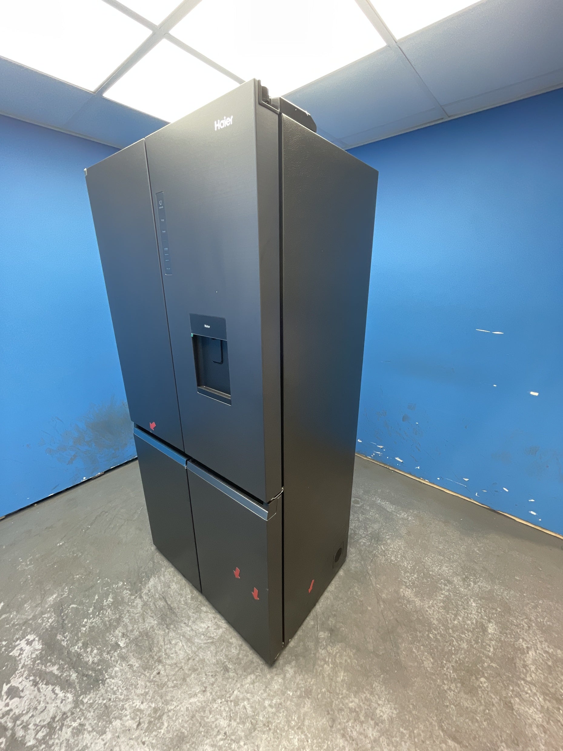 #GRC-162-652 - Haier HCR5919EHMB 528 Litre American Style Fridge Freezer