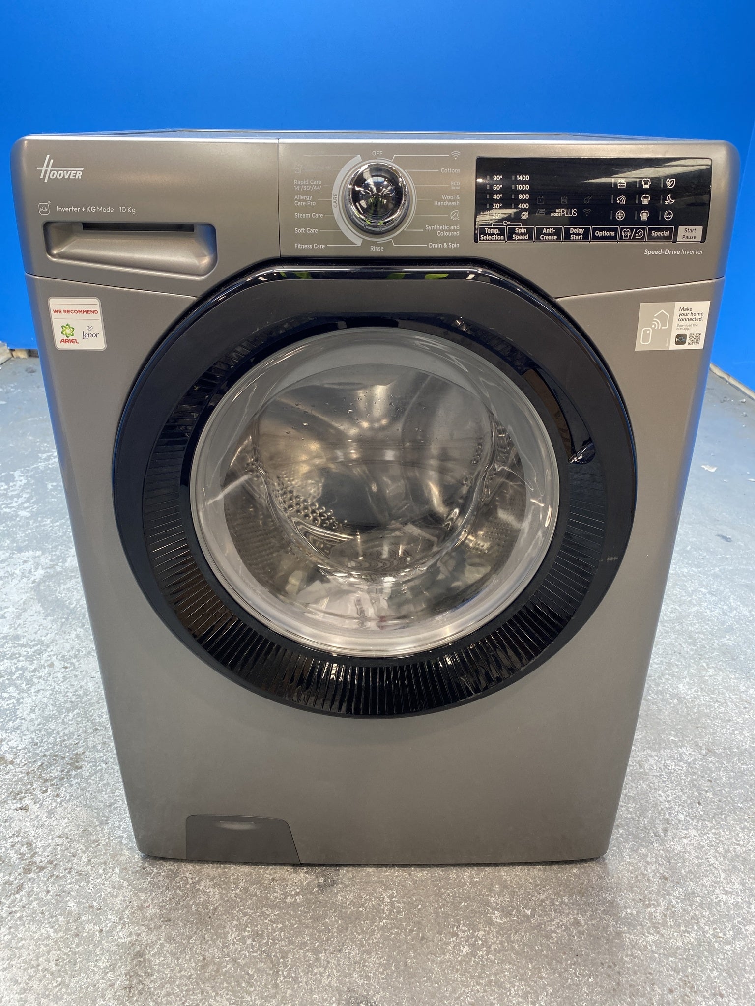 #GRC-157-351 - Hoover H3B13WPS4106TAMBR 10kg 1400 Spin Washing Machine
