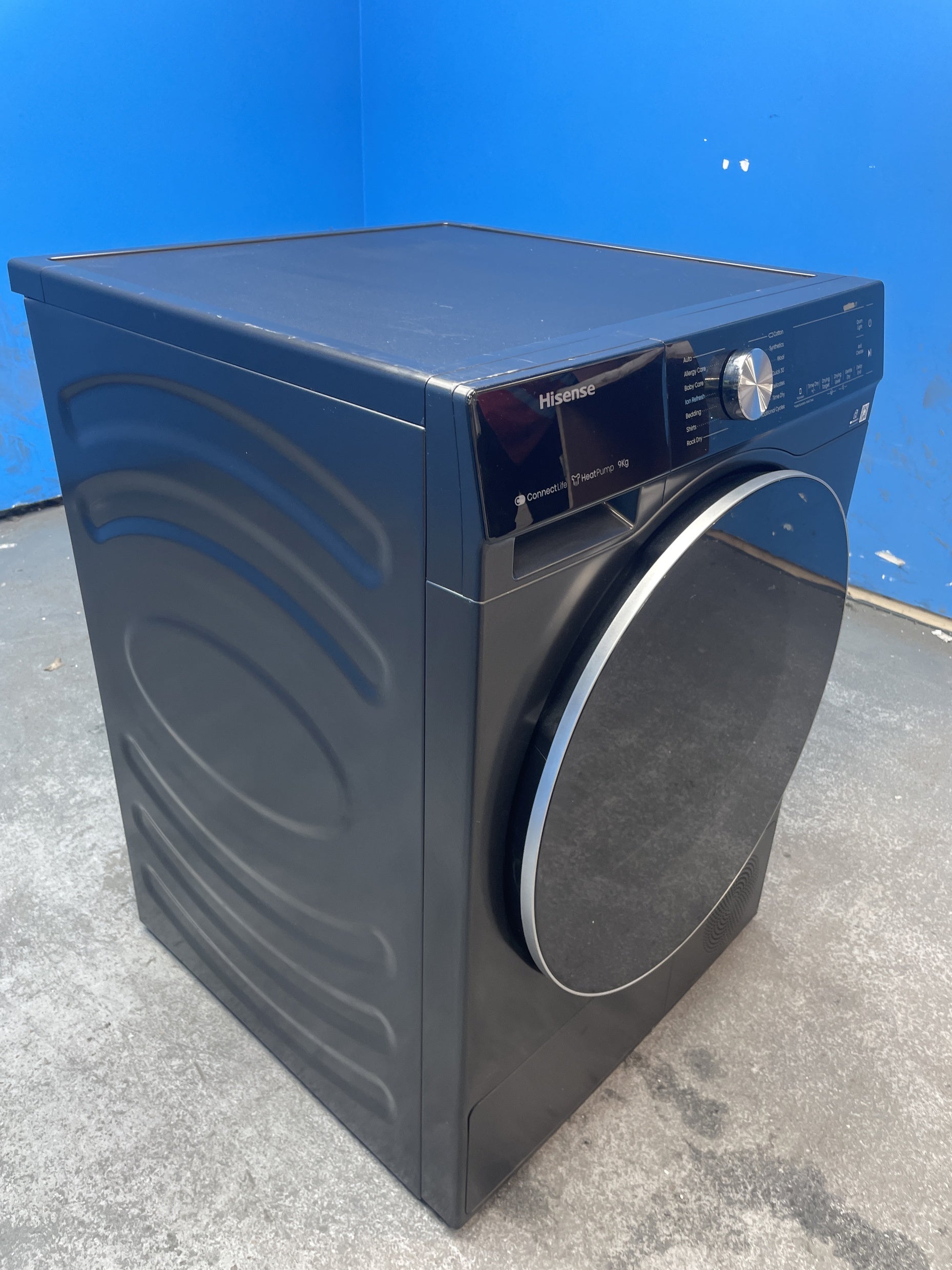 #GRC-157-232 - Hisense DH5S902BB 9kg Heat Pump Tumble Dryer