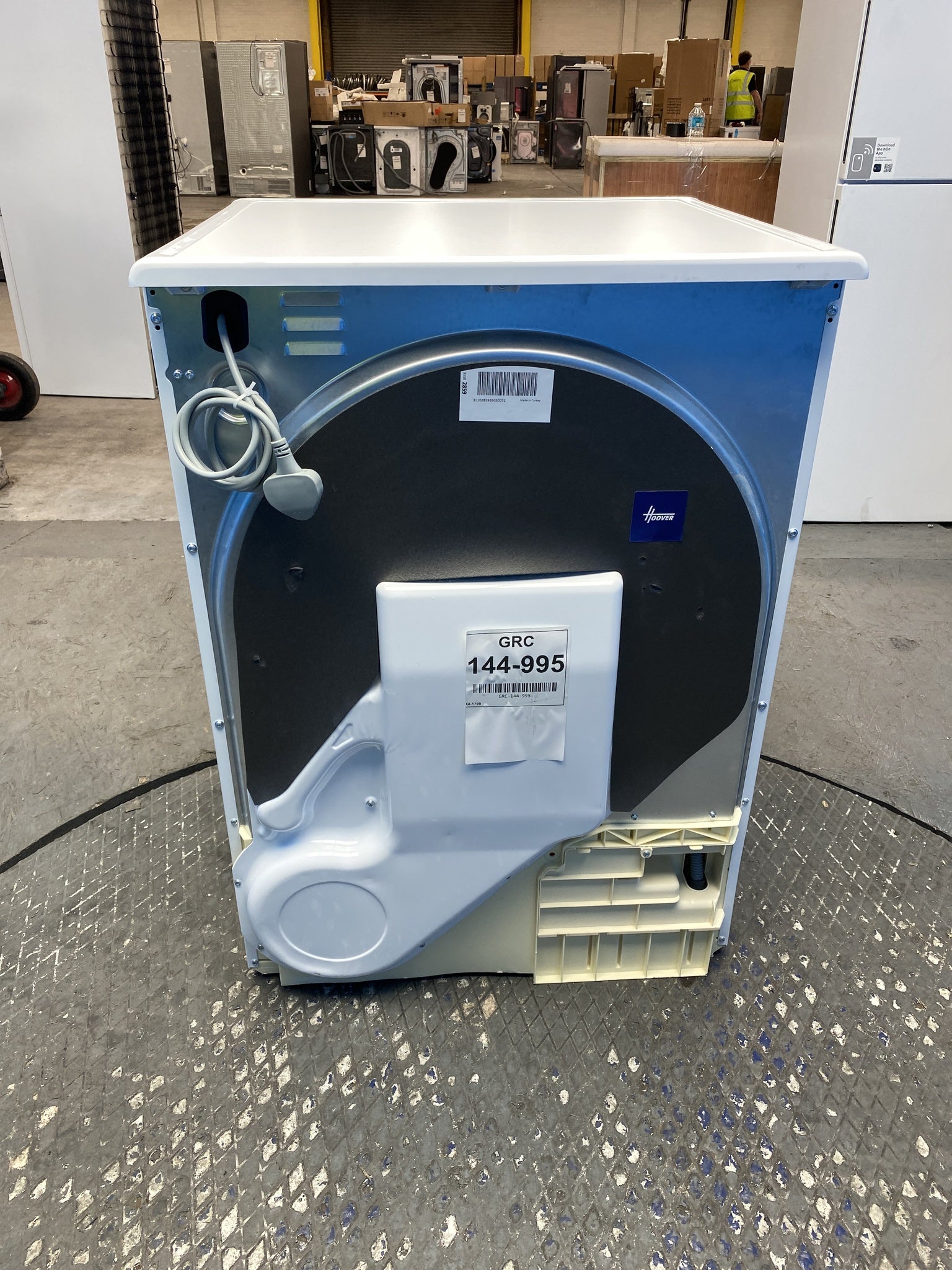 #GRC-144-995 - Hoover HRE C10TE-80 10kg Condenser Tumble Dryer