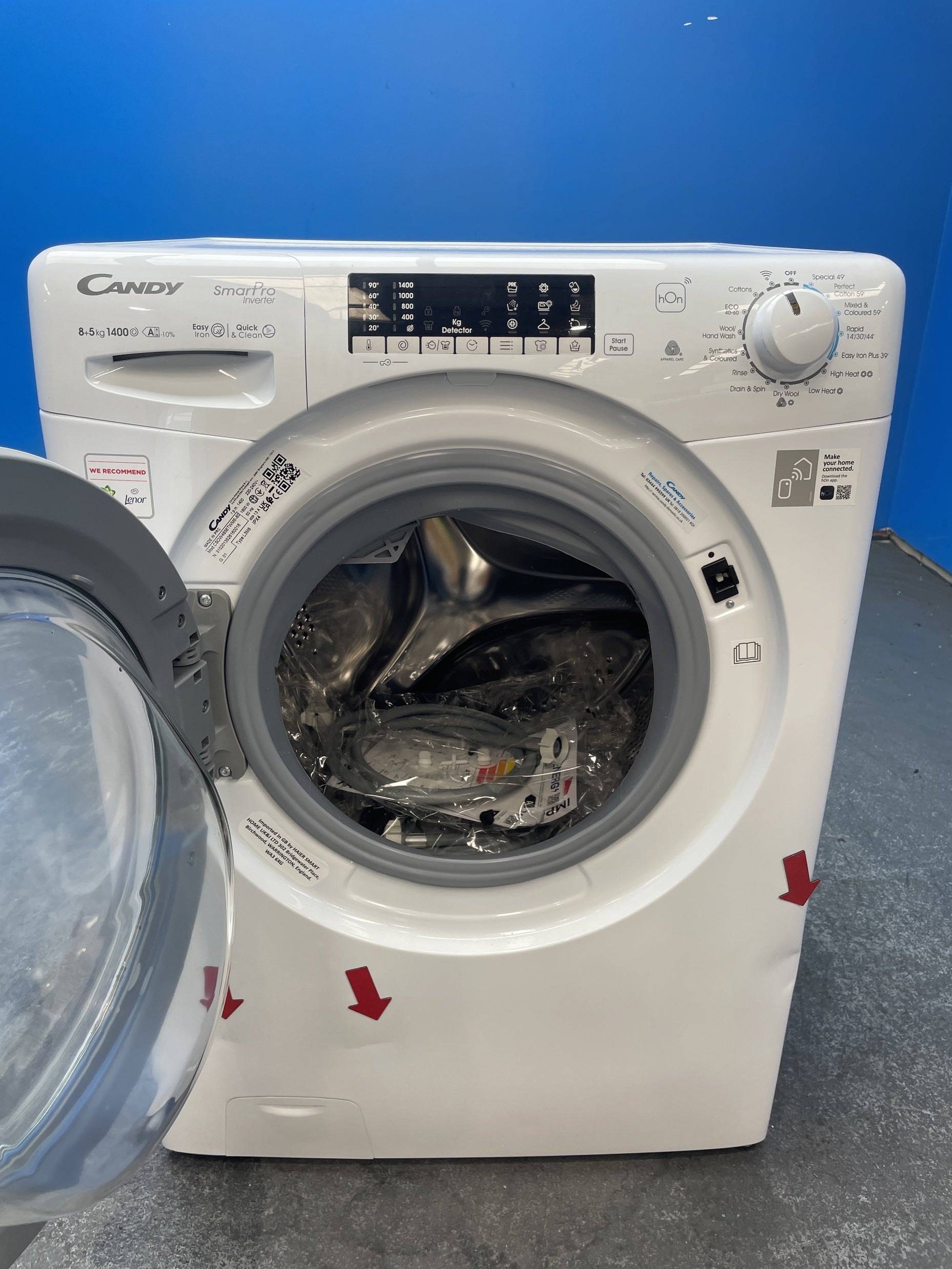 #GRC-160-023 - Candy Smart Pro CSOW4856TWM6-80 8/5kg 1400rpm Washer Dryer