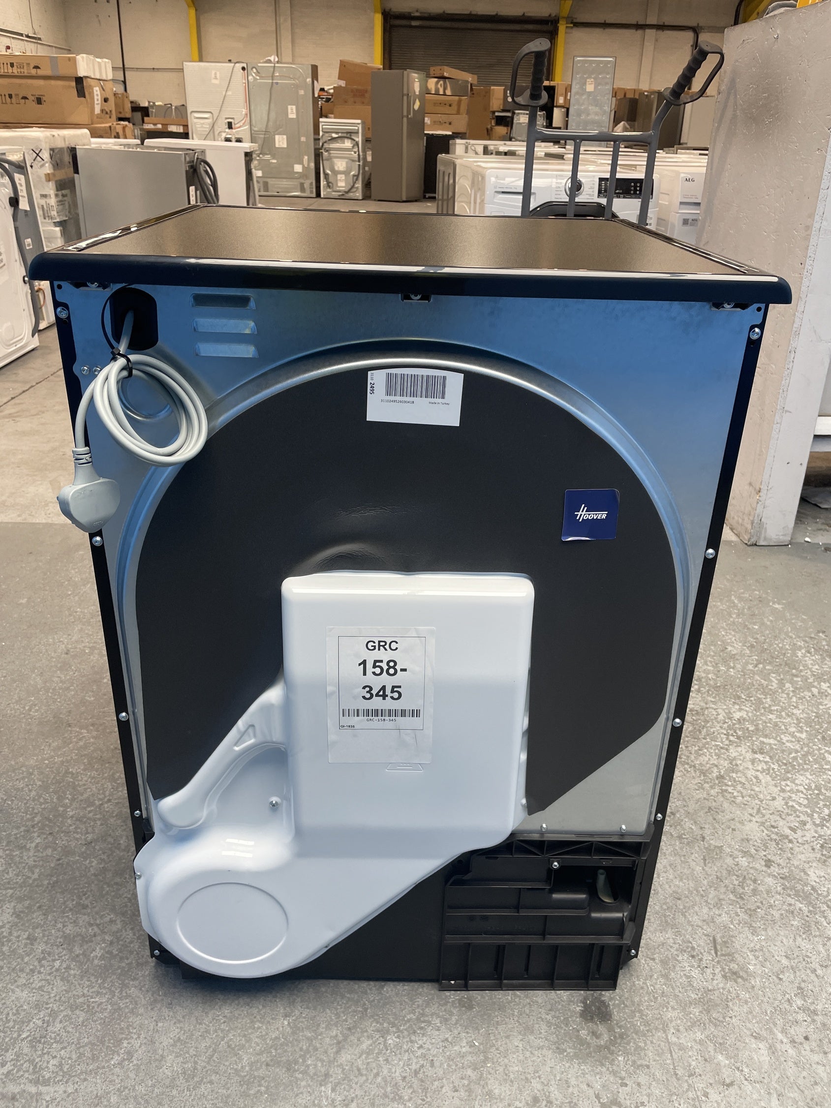 #GRC-158-345 - Hoover H-DRY 100 HLEC8LGB 8kg Condenser Tumble Dryer