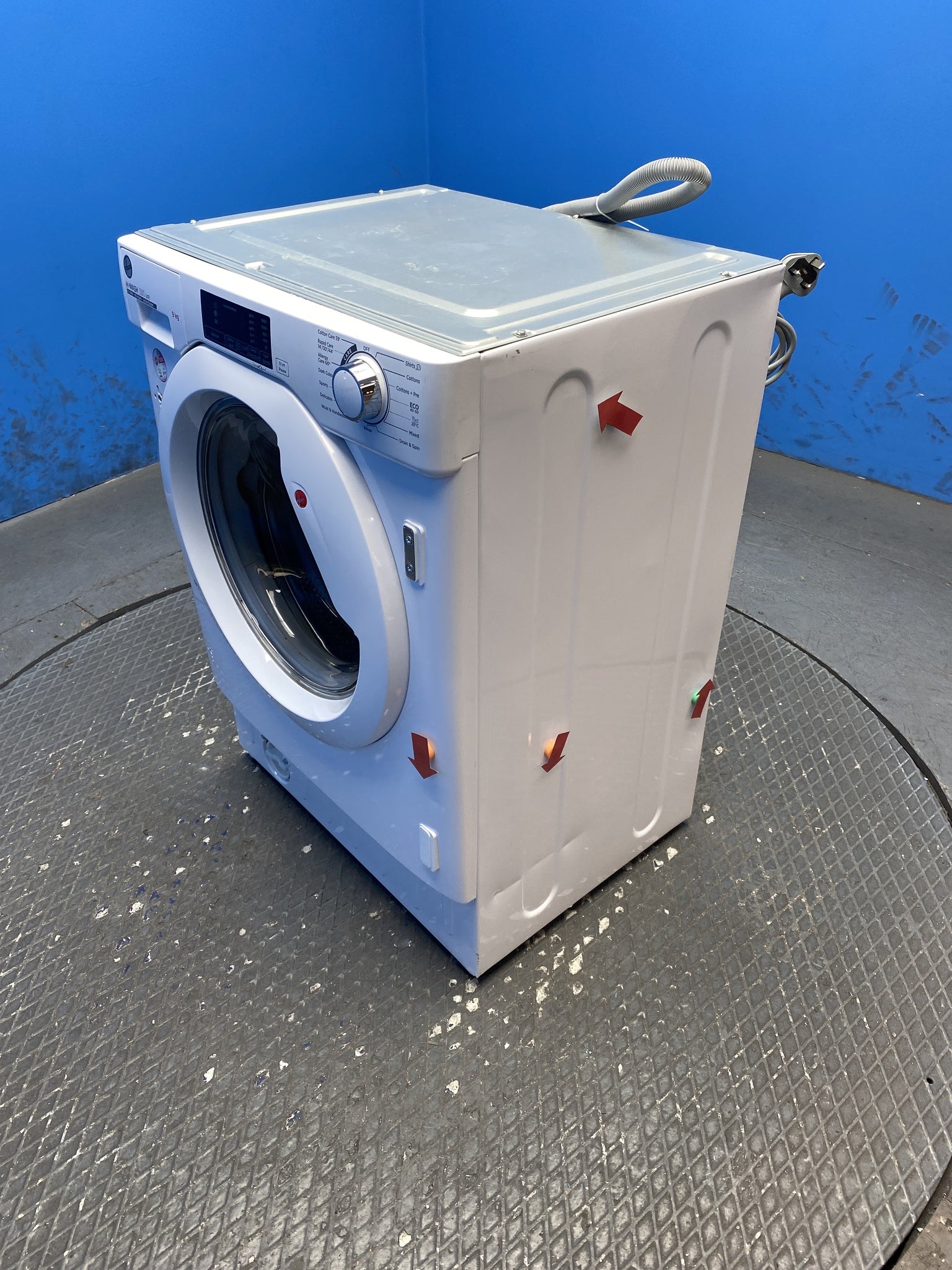 Hoover HBWS49D1W4 Integrated 9kg 1400 Spin Washing Machine