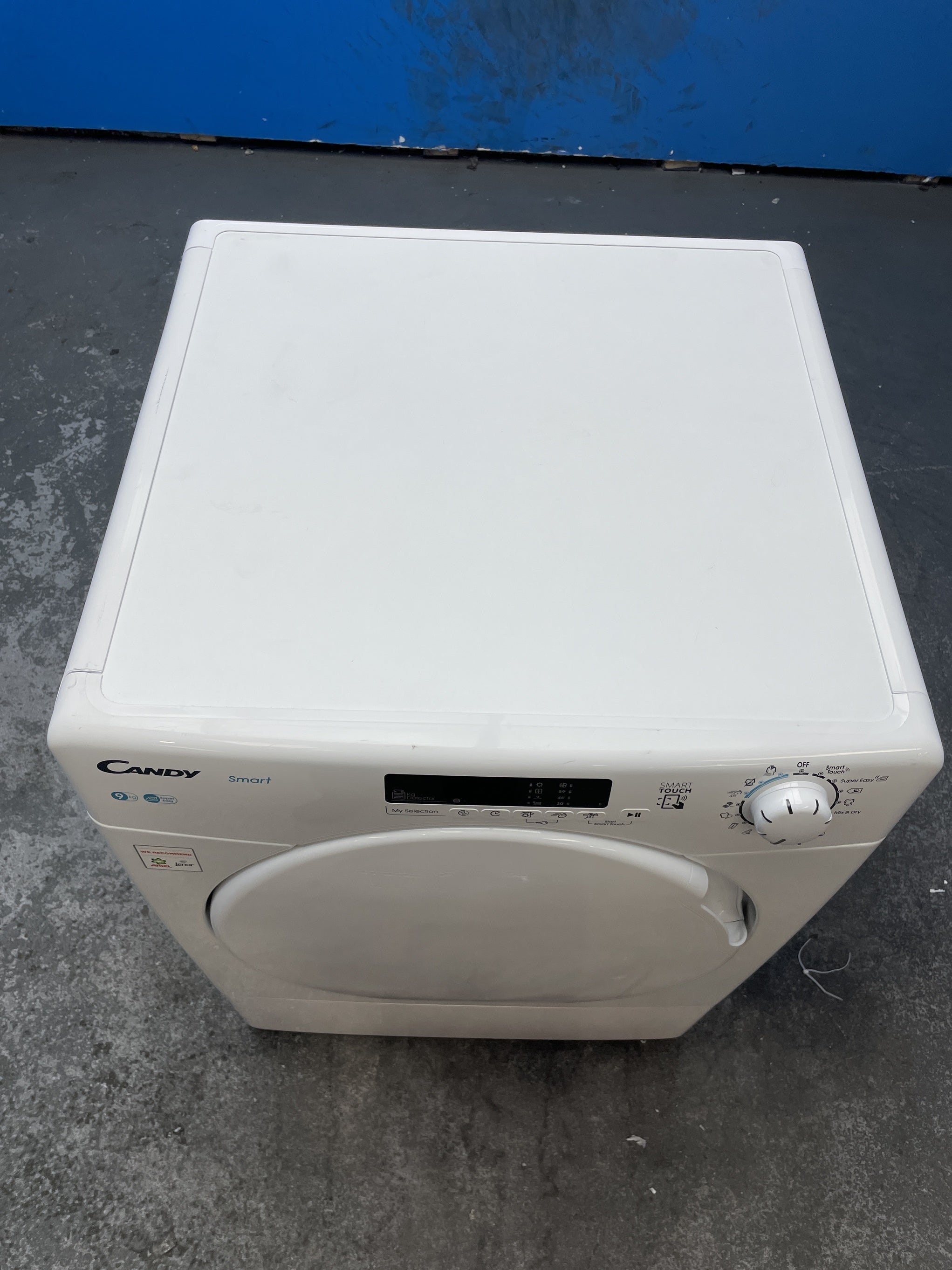 #GRC-160-338 - Candy CSE V9DF-80 9kg Vented Smart Tumble Dryer