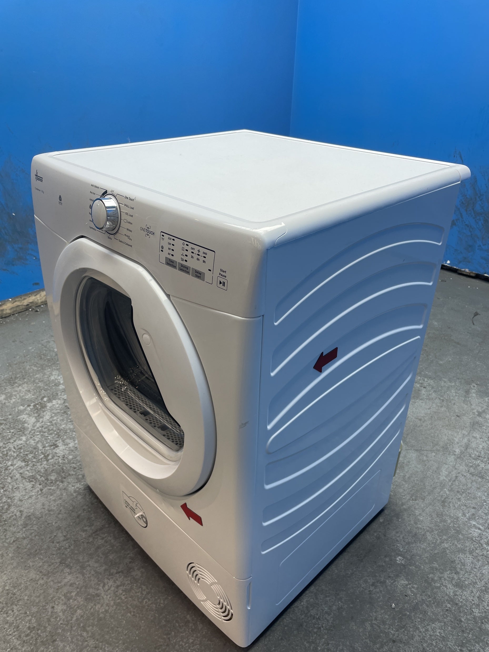 #GRC-162-356 - Hoover HLEC8LG 8kg Condenser Tumble Dryer