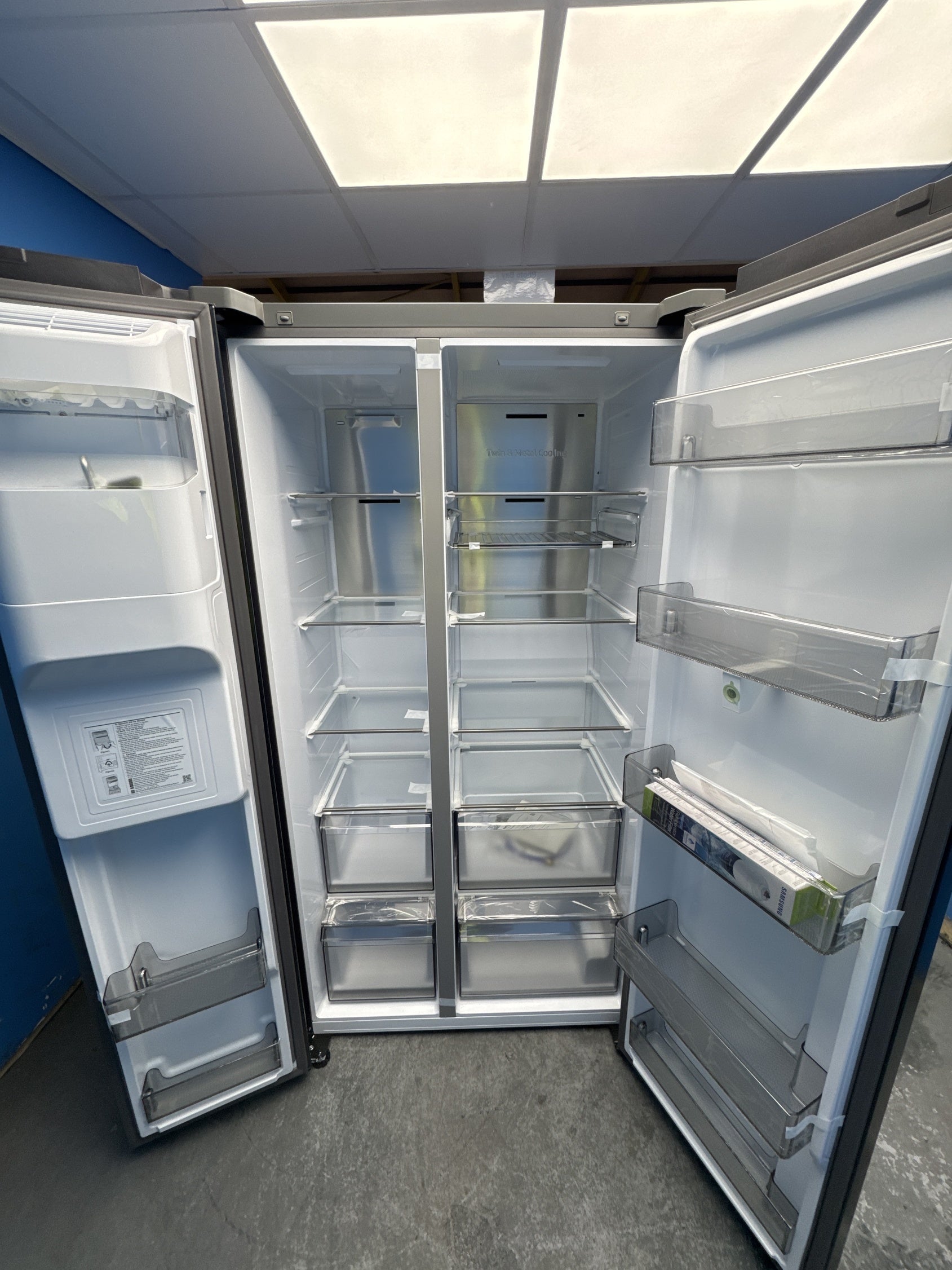#GRC-153-766 - Samsung RS90F66BEFEU Family Hub American Fridge Freezer