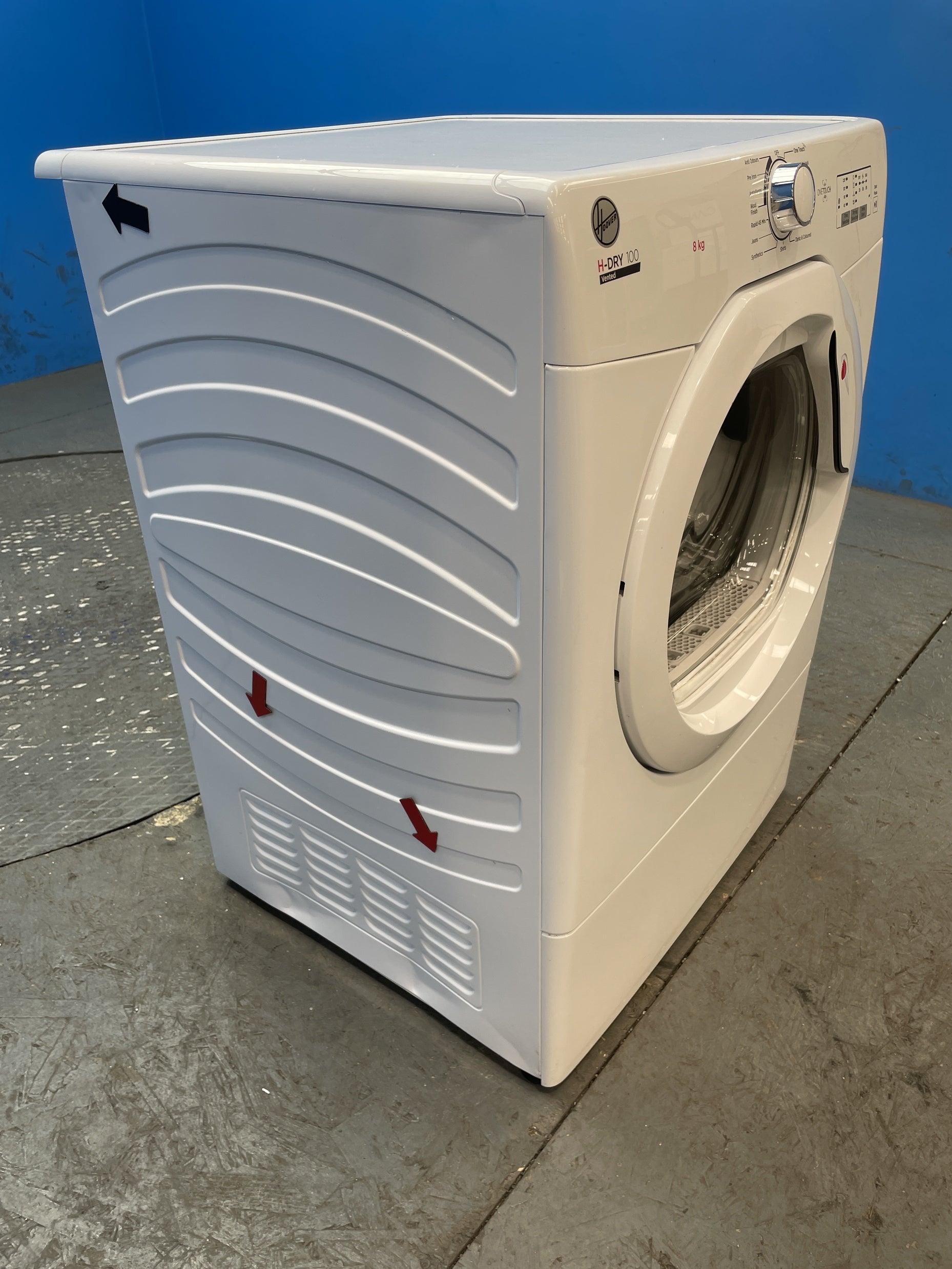 #GRC-155-167 - Hoover H-DRY 300 HLE V8LG 8kg Vented Tumble Dryer