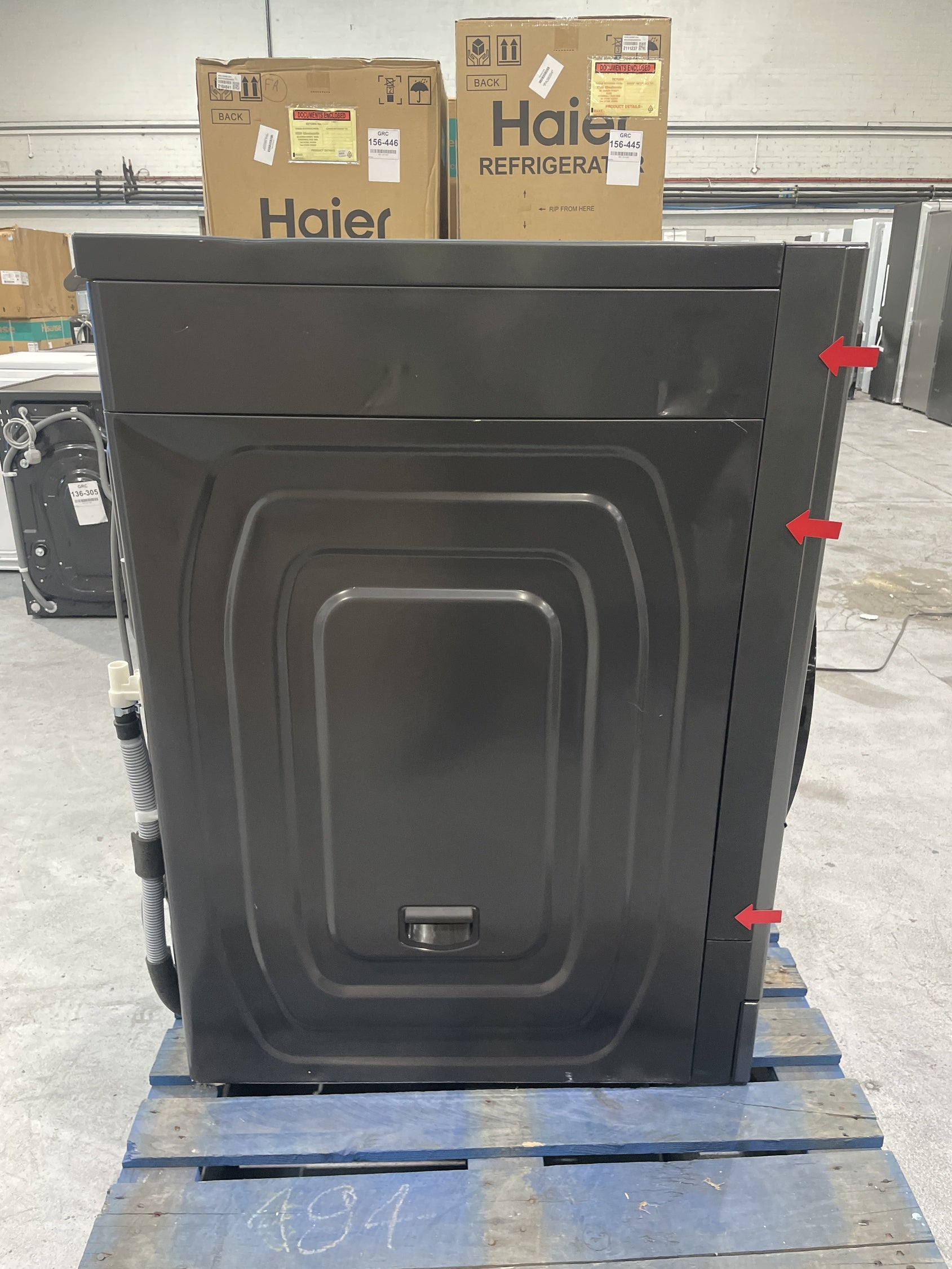 #GRC-145-383 - Samsung WD18DB8995BZ Bespoke AI 18/11kg All-in-One Washer Dryer