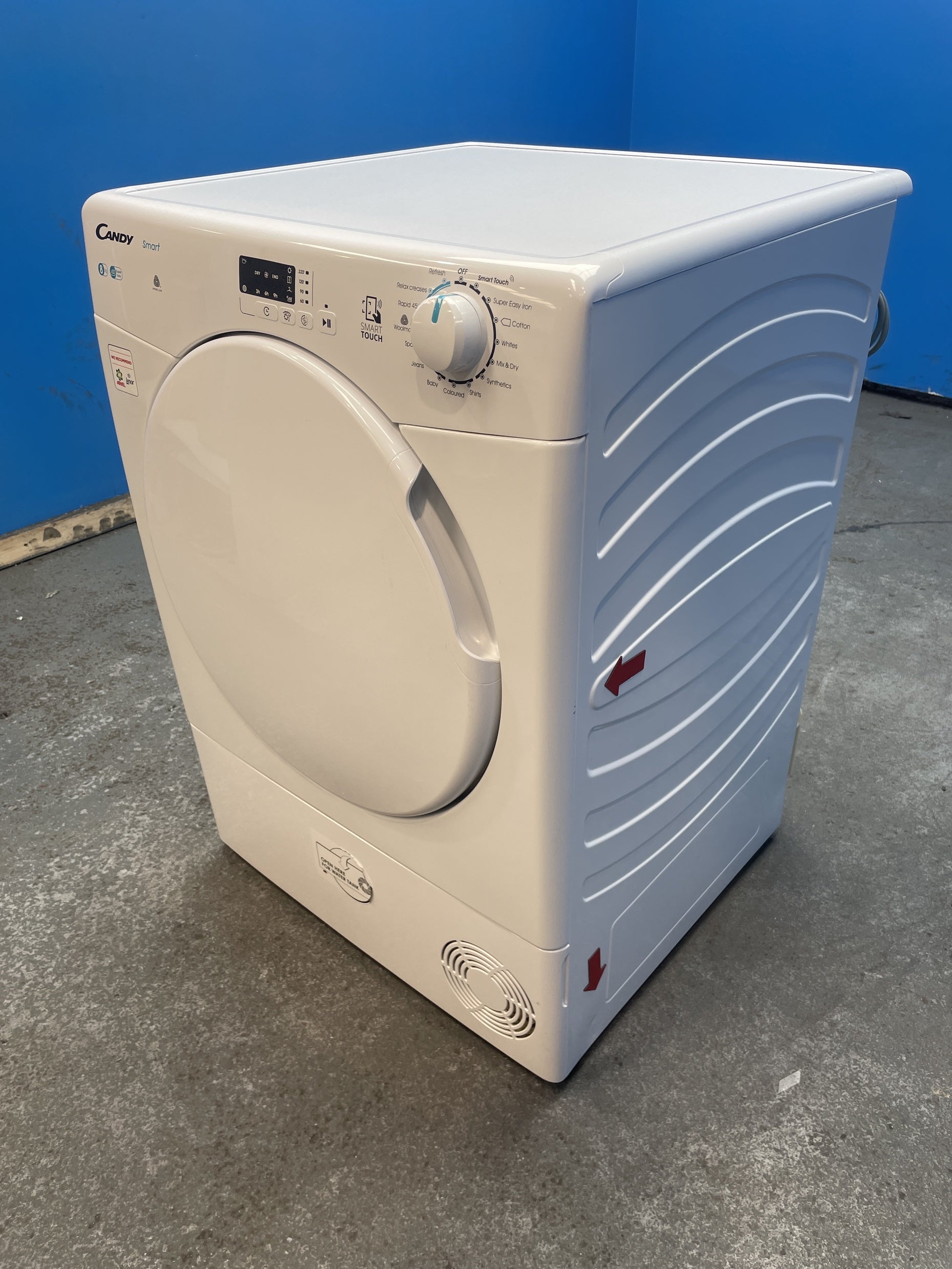 #GRC-154-329 - Candy KSEC8LF 8kg Smart Condenser Tumble Dryer