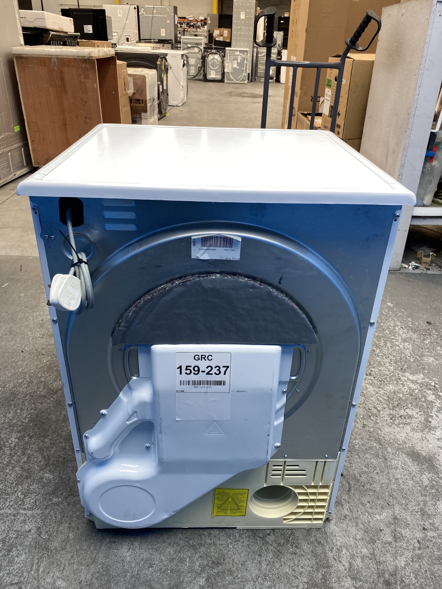 #GRC-159-237 - Hoover HLE V10DG-80 10kg Vented Tumble Dryer