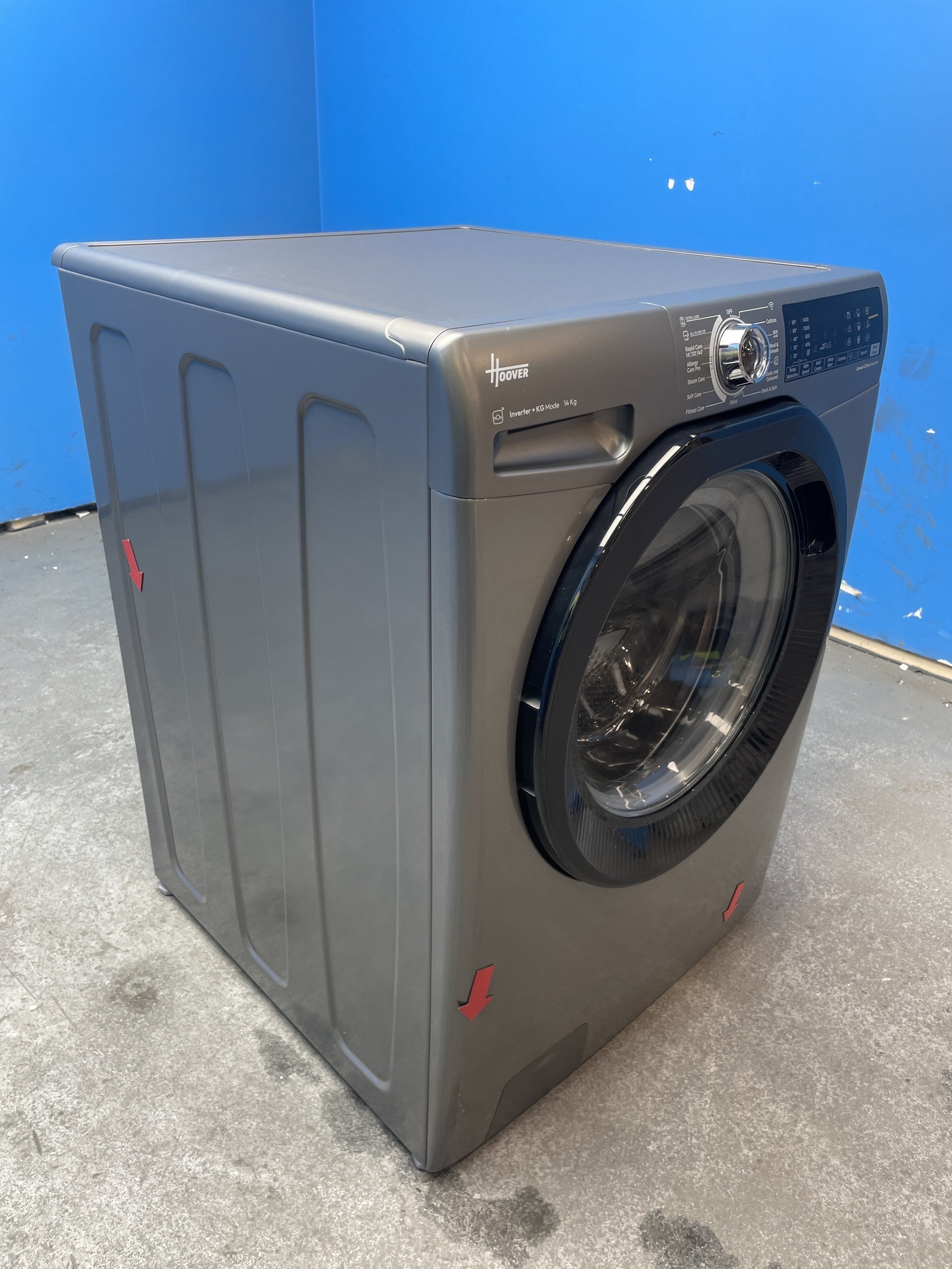 #GRC-158-347 - Hoover H3WPS4146TAMBR 14kg 1400rpm Wi-Fi Washing Machine