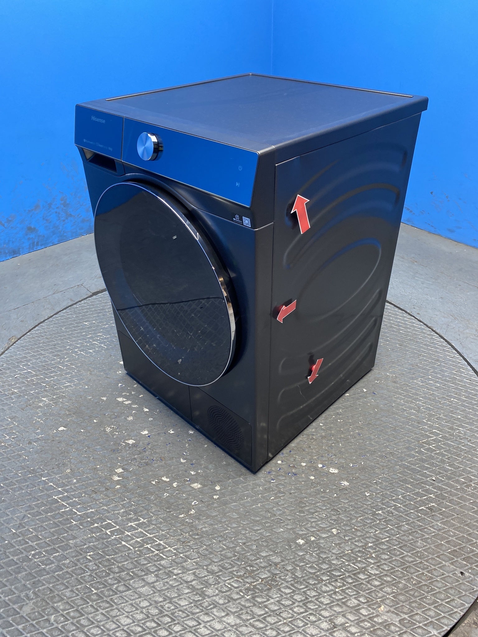 Hisense DH7S107BB 7S Series 10kg Heat Pump Tumble Dryer