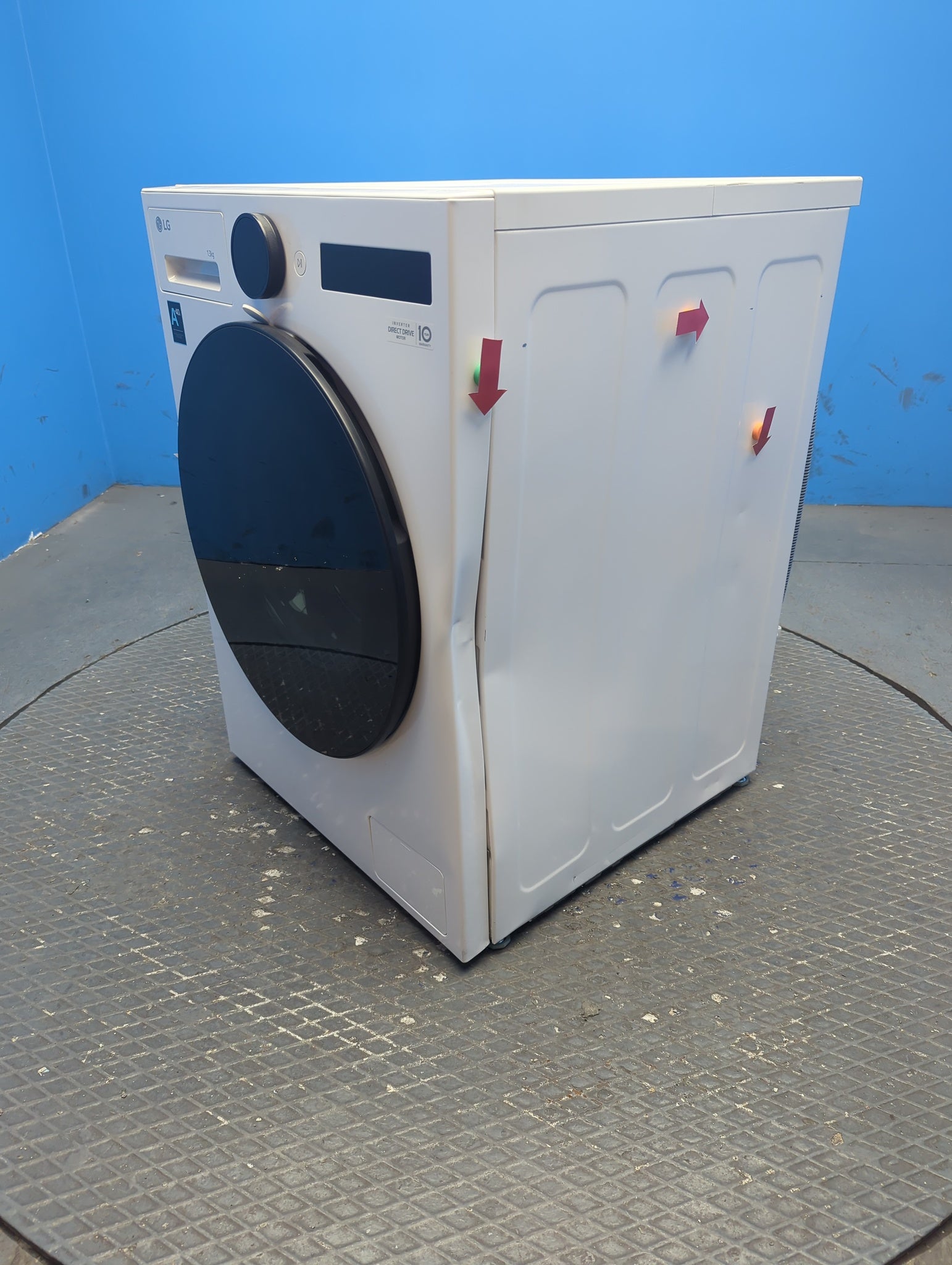 LG F4X7013TWB 13kg 1400rpm AI DD TurboWash 360 Washing Machine