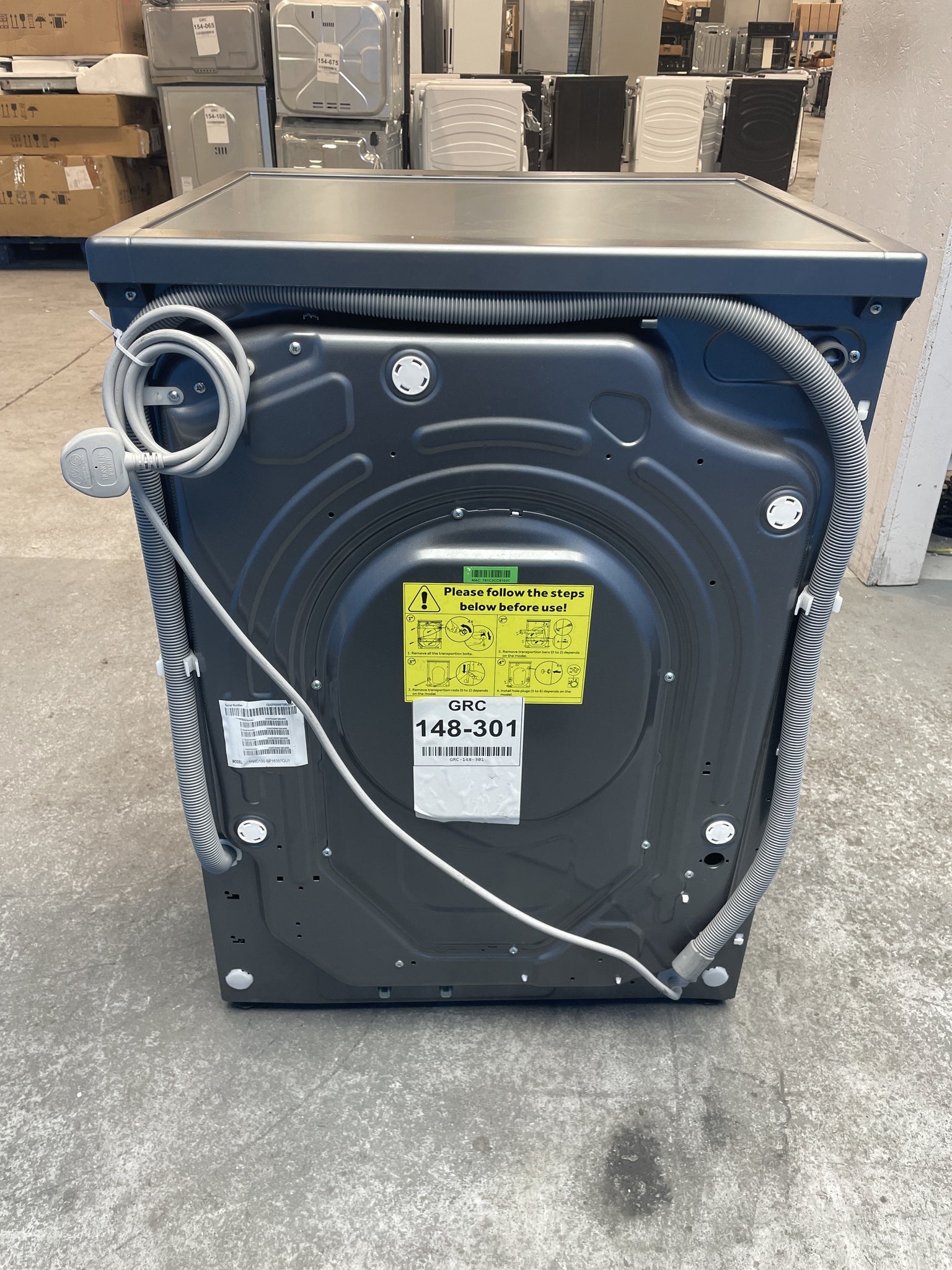 #GRC-148-301 - Haier X Series 5 HWD100-BP16357GU1 12/8kg 1600rpm Washer Dryer