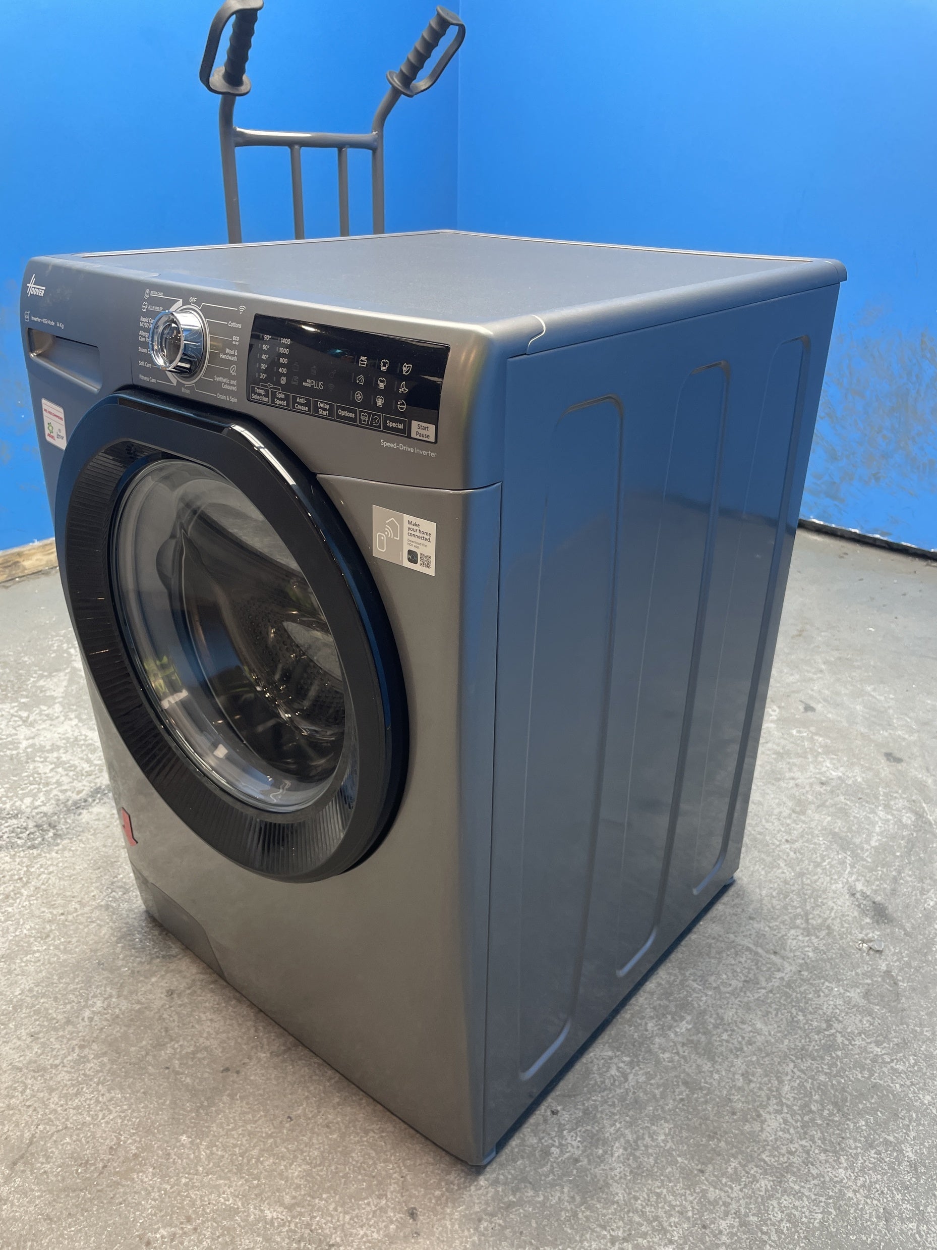#GRC-158-344 - Hoover H3WPS4146TAMBR 14kg 1400rpm Wi-Fi Washing Machine