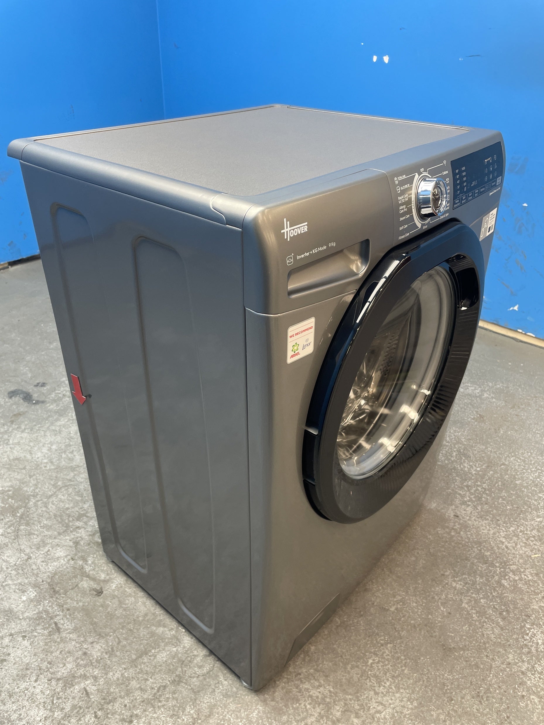 #GRC-163-131 - Hoover H3WPS496TAMBR680 9kg 1400 Spin Washing Machine