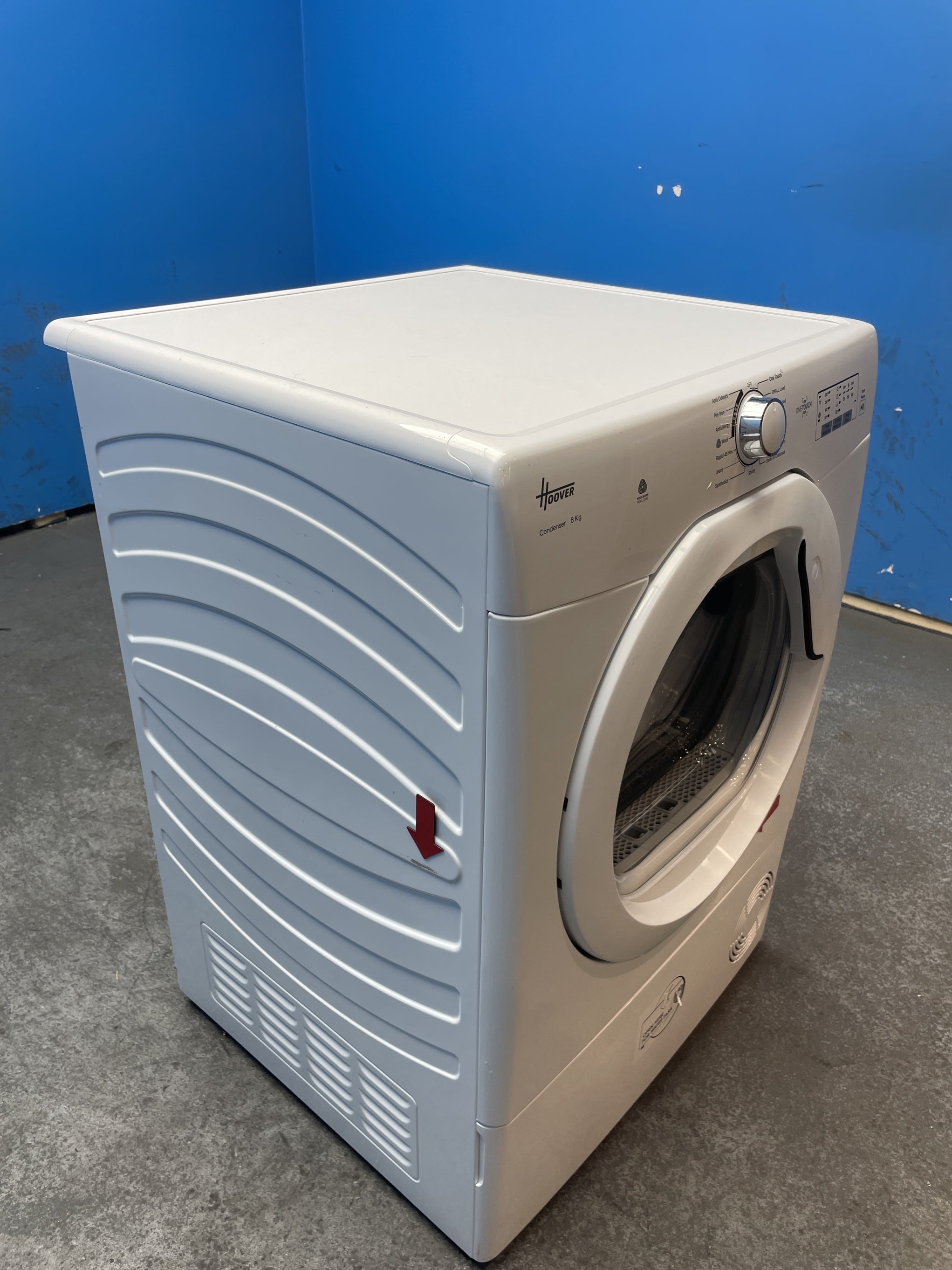 #GRC-162-356 - Hoover HLEC8LG 8kg Condenser Tumble Dryer
