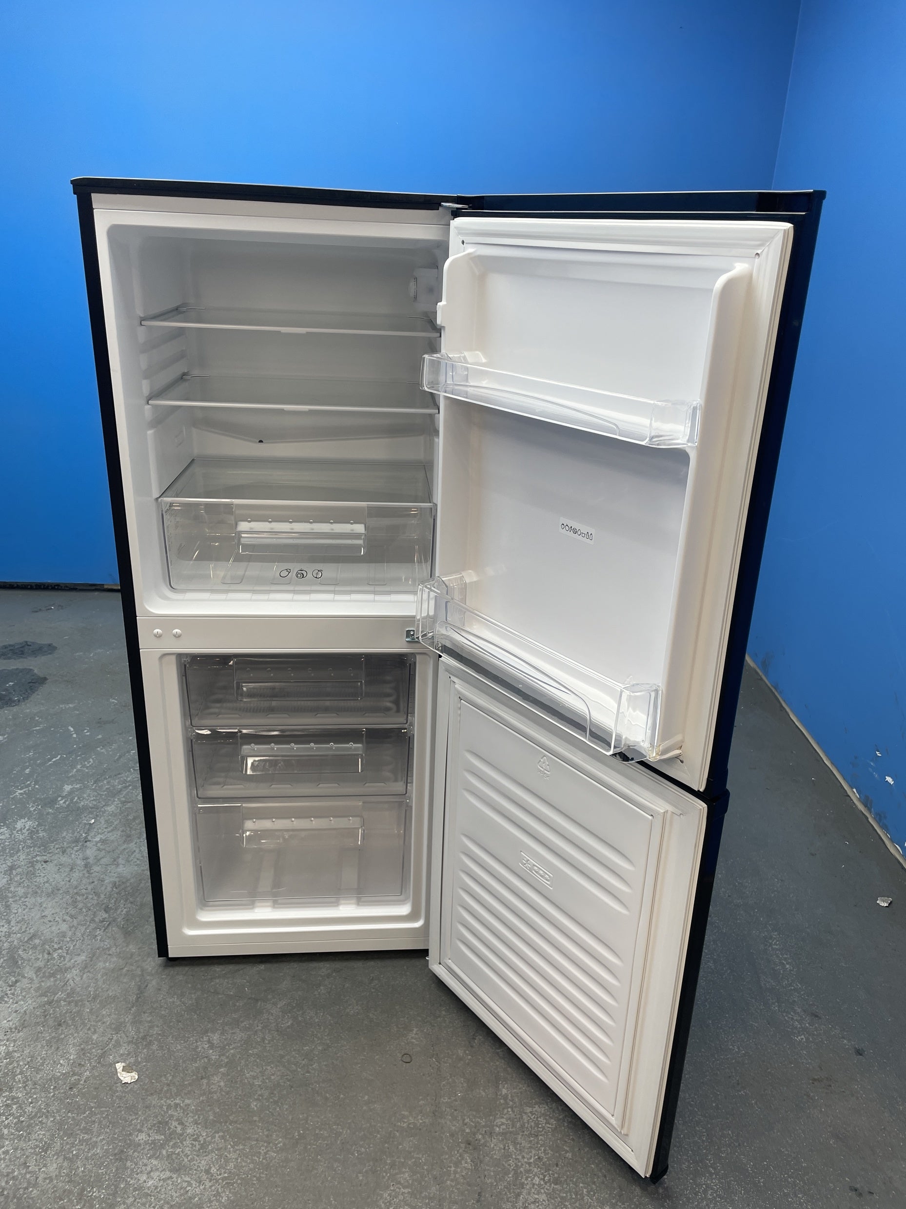 #GRC-154-229 - Candy CCH1S513EBK 185 Litre Combi Fridge Freezer