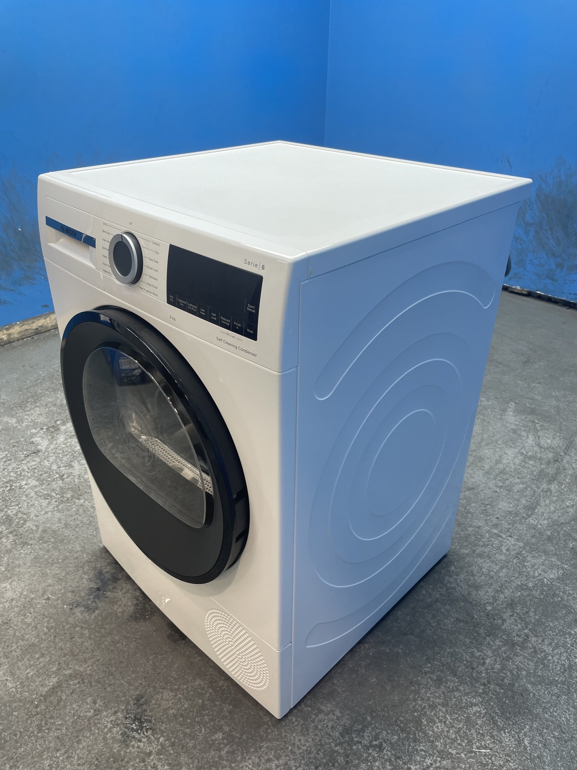 #GRC-163-726 - Bosch Series 6 WQG24502GB 9kg Heat Pump Tumble Dryer