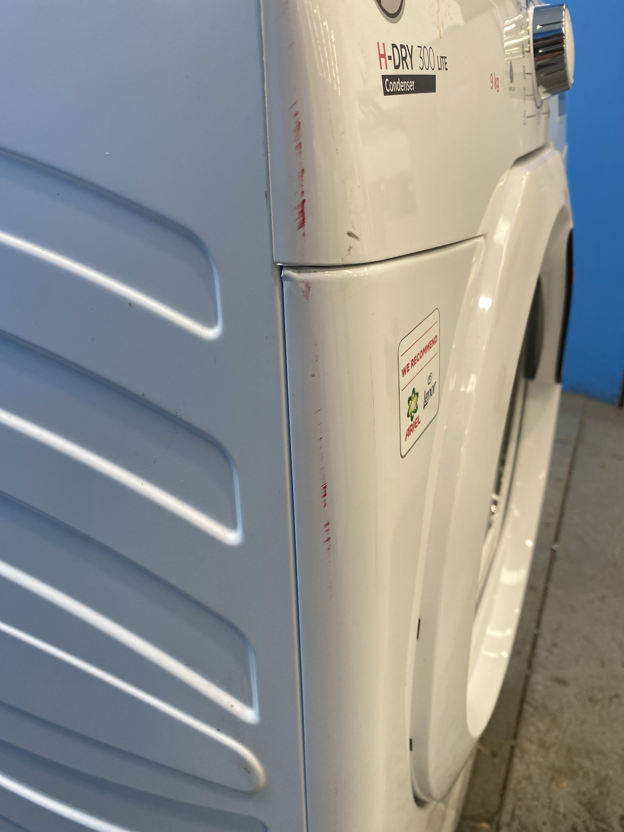 #GRC-156-177 - Hoover H-DRY 300 HLE C9DG 9kg Condenser Tumble Dryer
