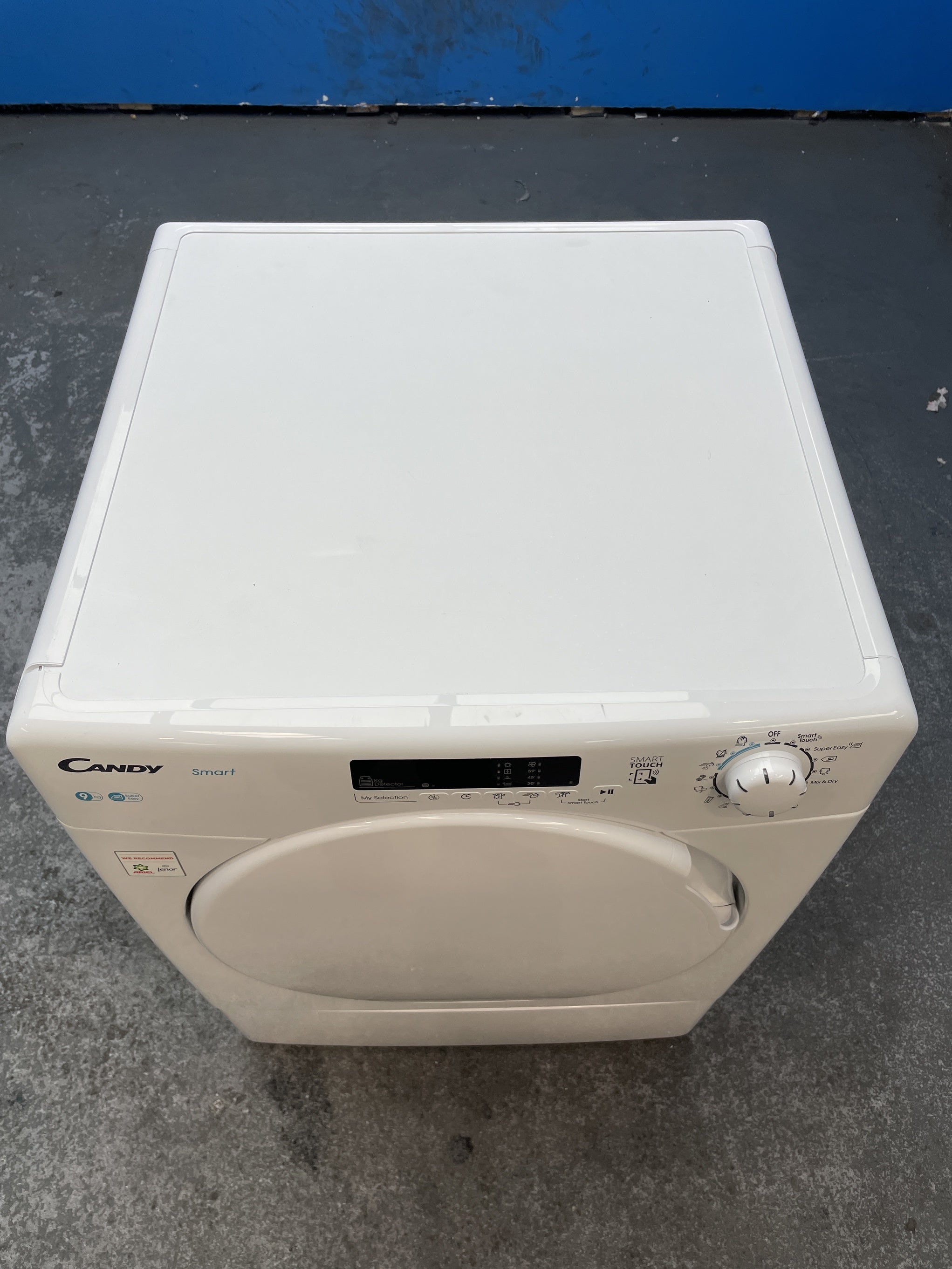 #GRC-160-386 - Candy CSE V9DF-80 9kg Vented Smart Tumble Dryer