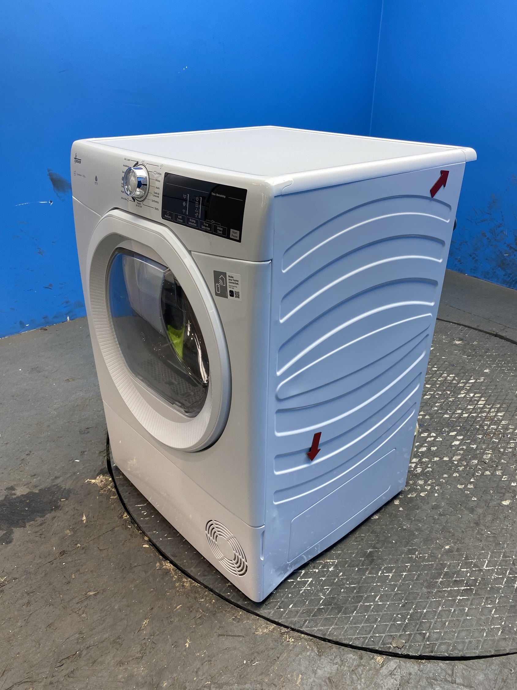 #GRC-144-995 - Hoover HRE C10TE-80 10kg Condenser Tumble Dryer