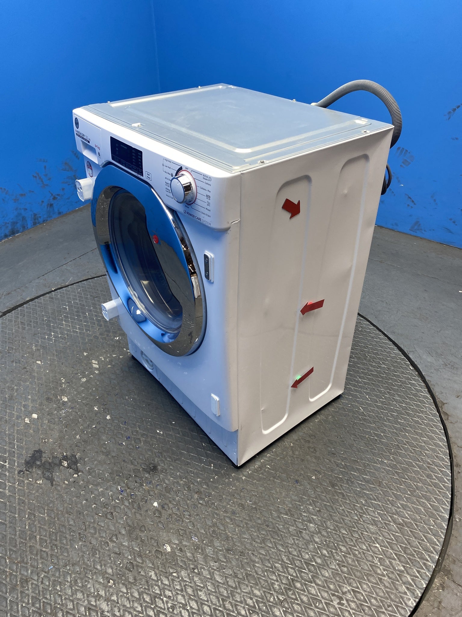 Hoover HBDS485D1ACE Integrated 8 / 5 kg 1400 Spin Washer Dryer