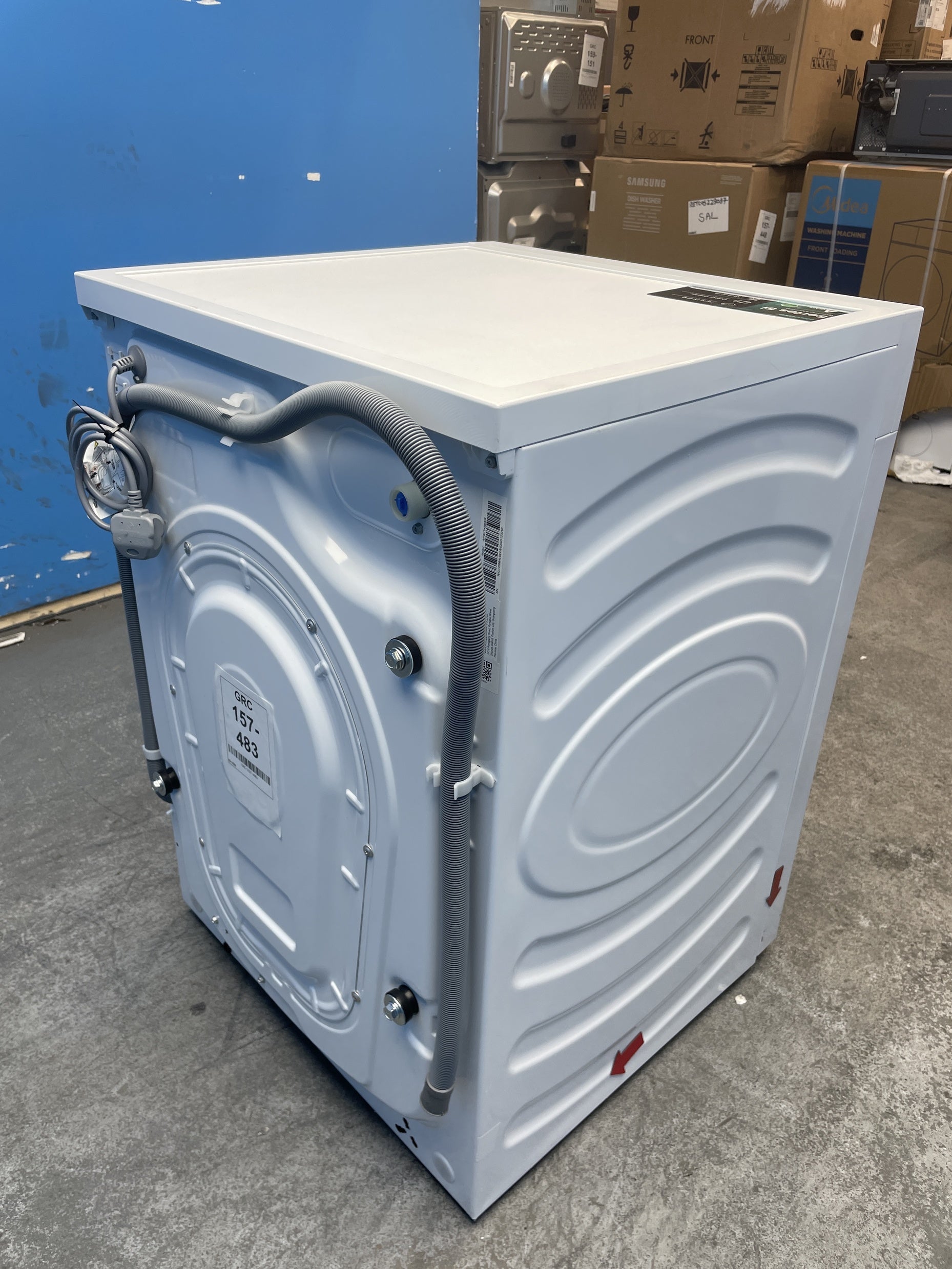#GRC-157-483 - Hisense 5i Series WF5I1245BWR 12kg 1400rpm Washing Machine