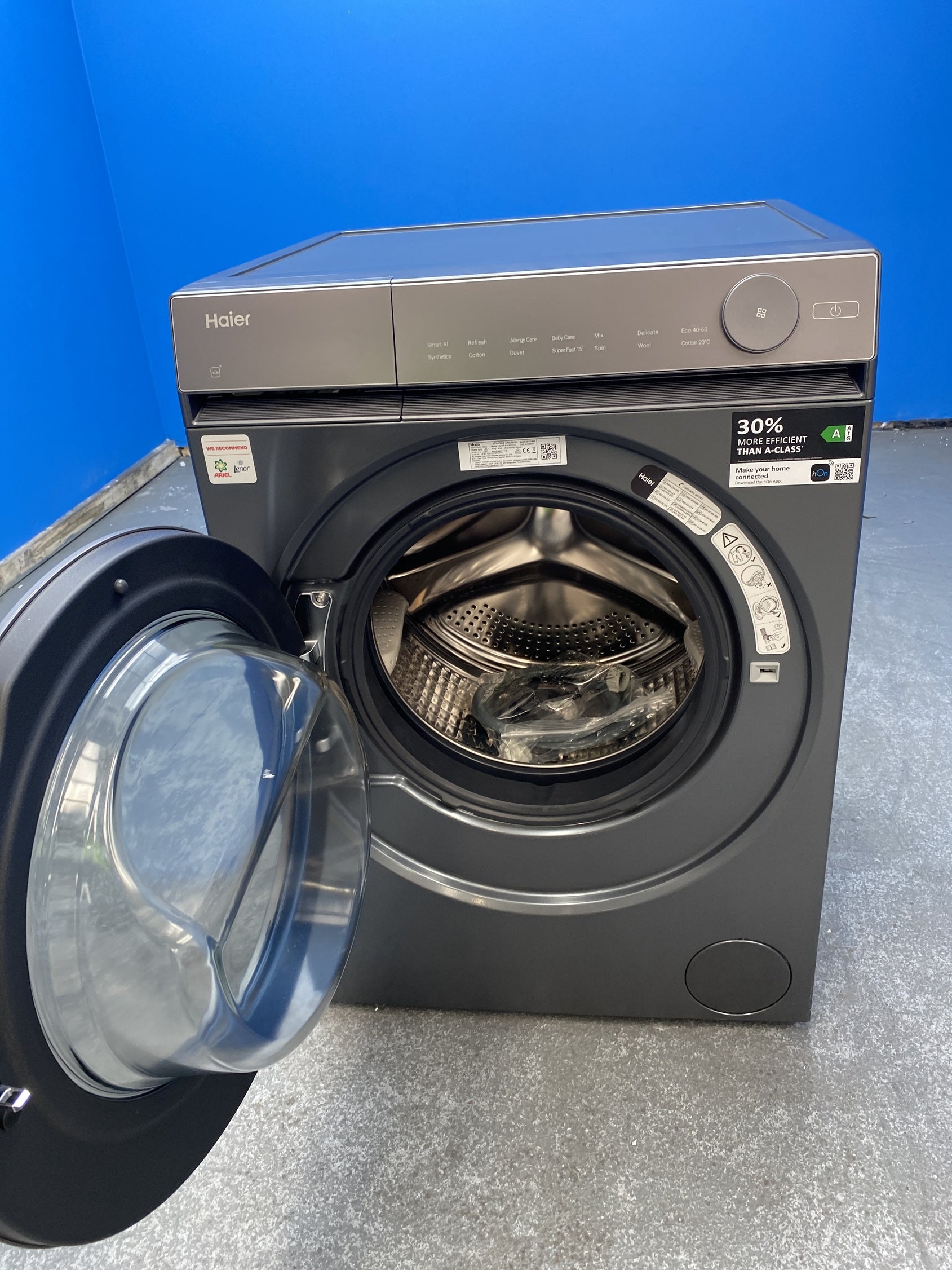 #GRC-156-801 - Haier X Series 7 HW100-B14367GU1 10kg 1400 Spin Washing Machine