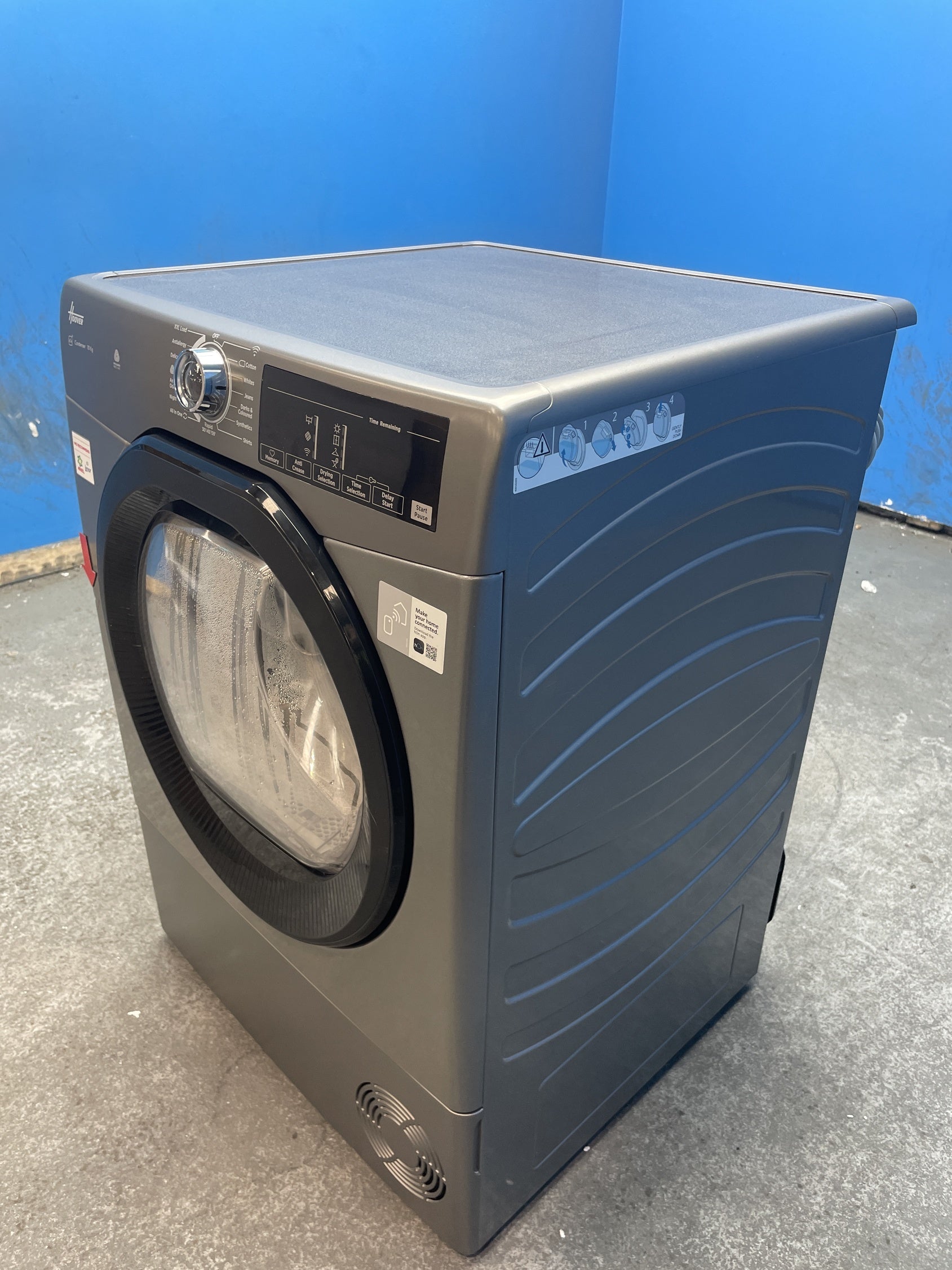 #GRC-160-077 - Hoover H-DRY 350 HRE C10TBER-80 10kg Condenser Dryer