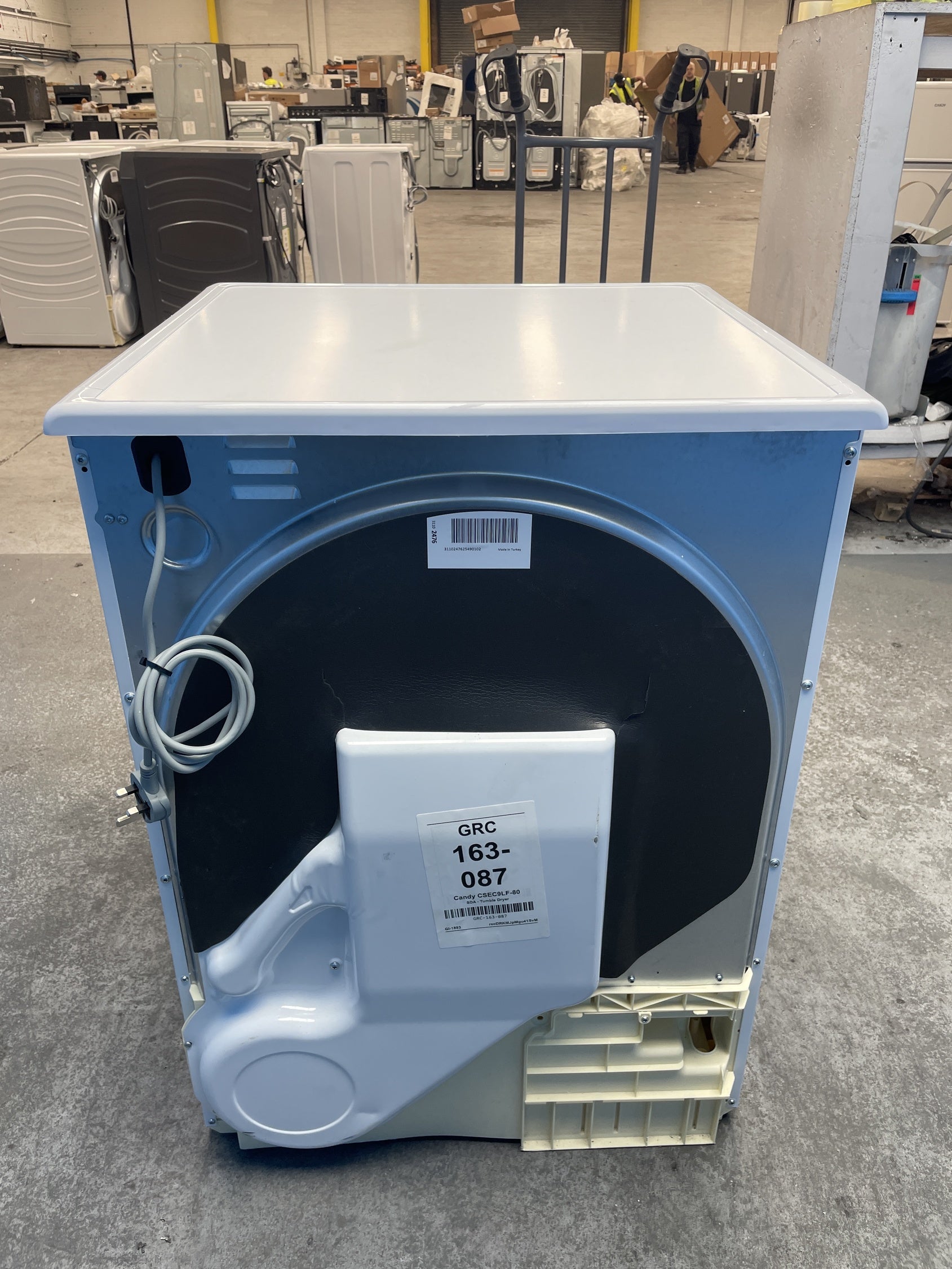 #GRC-163-087 - Candy CSEC9LF-80 9kg Vented Tumble Dryer