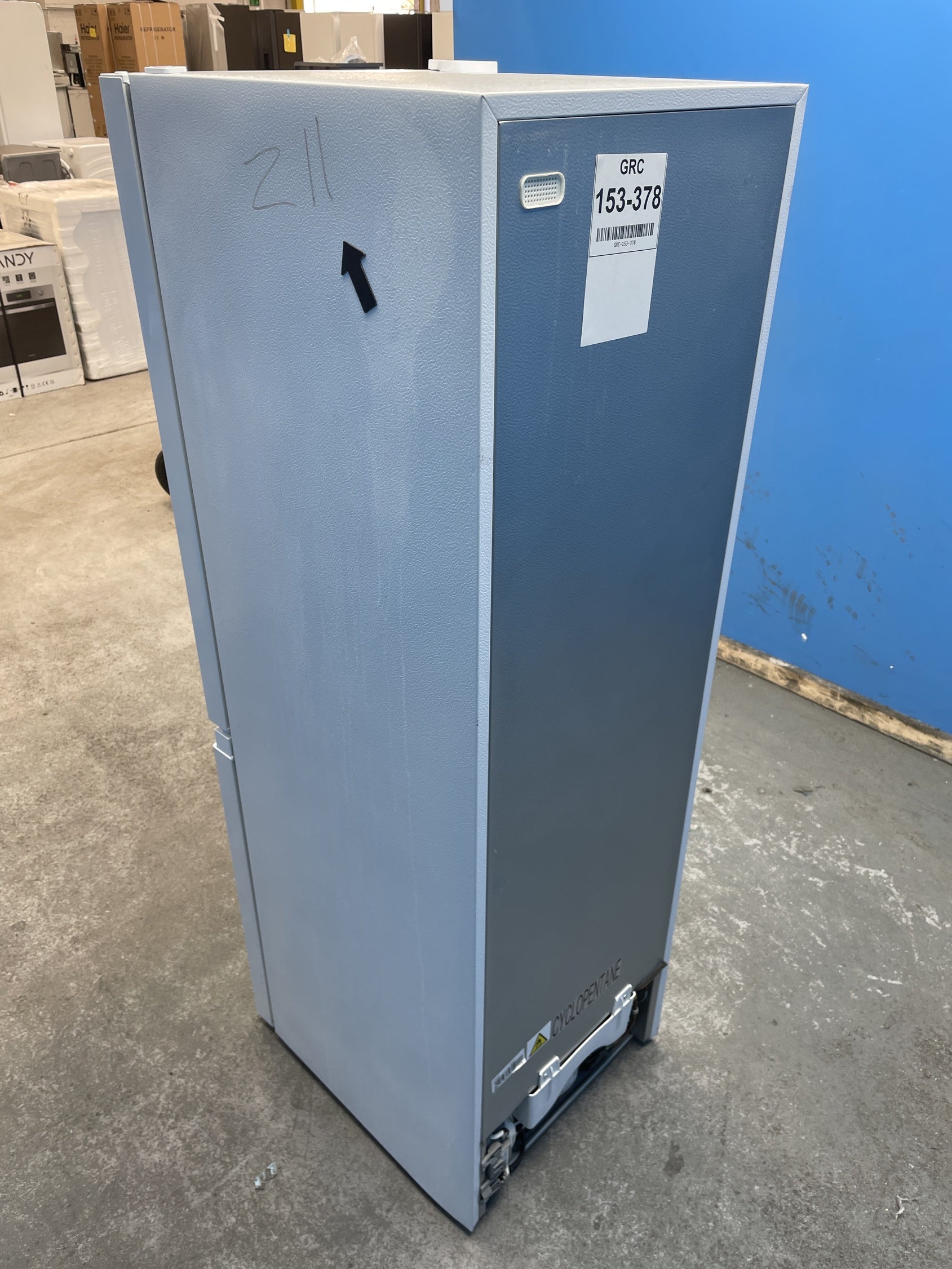 #GRC-153-378 - Statesman FF1547W 47cm 173 Litre Combi Fridge Freezer