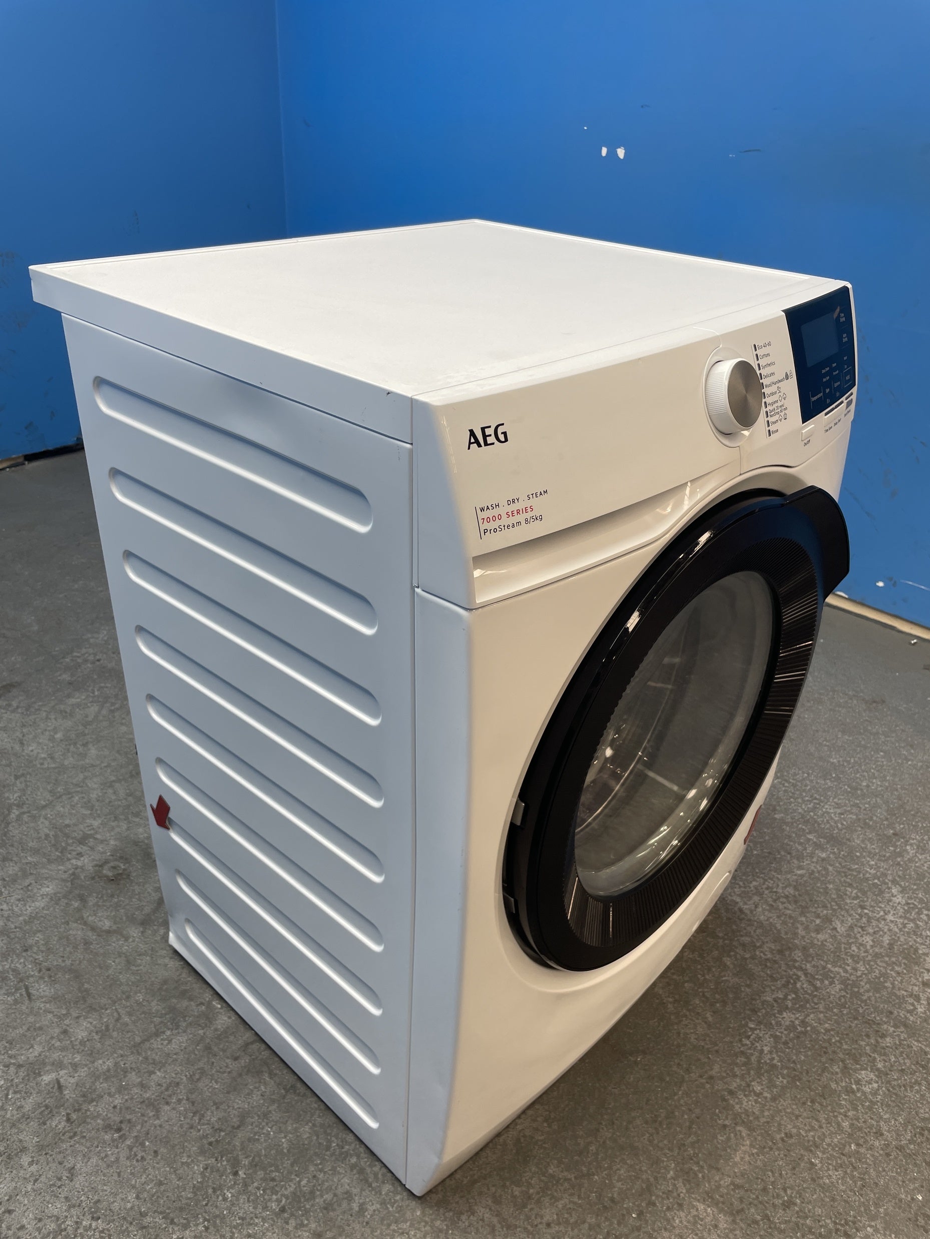 #GRC-139-417 - AEG LWR7185M4B ProSteam 8/5kg 1400rpm Washer Dryer