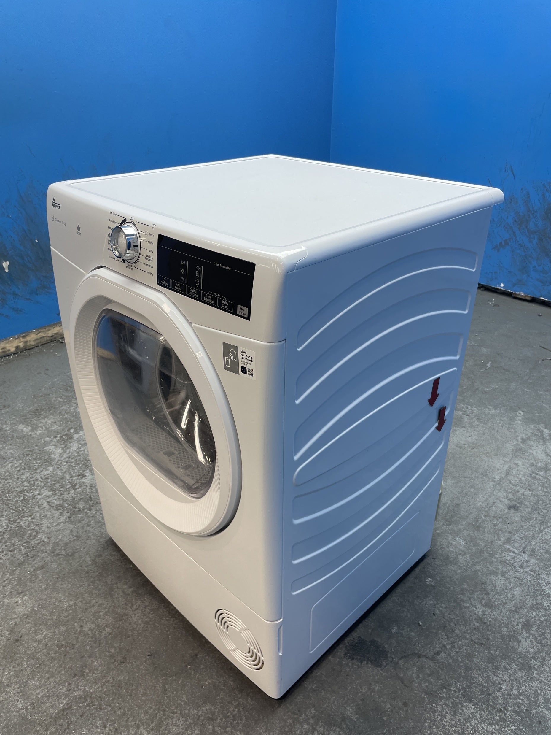 #GRC-163-089 - Hoover HRE C10TE-80 10kg Condenser Tumble Dryer