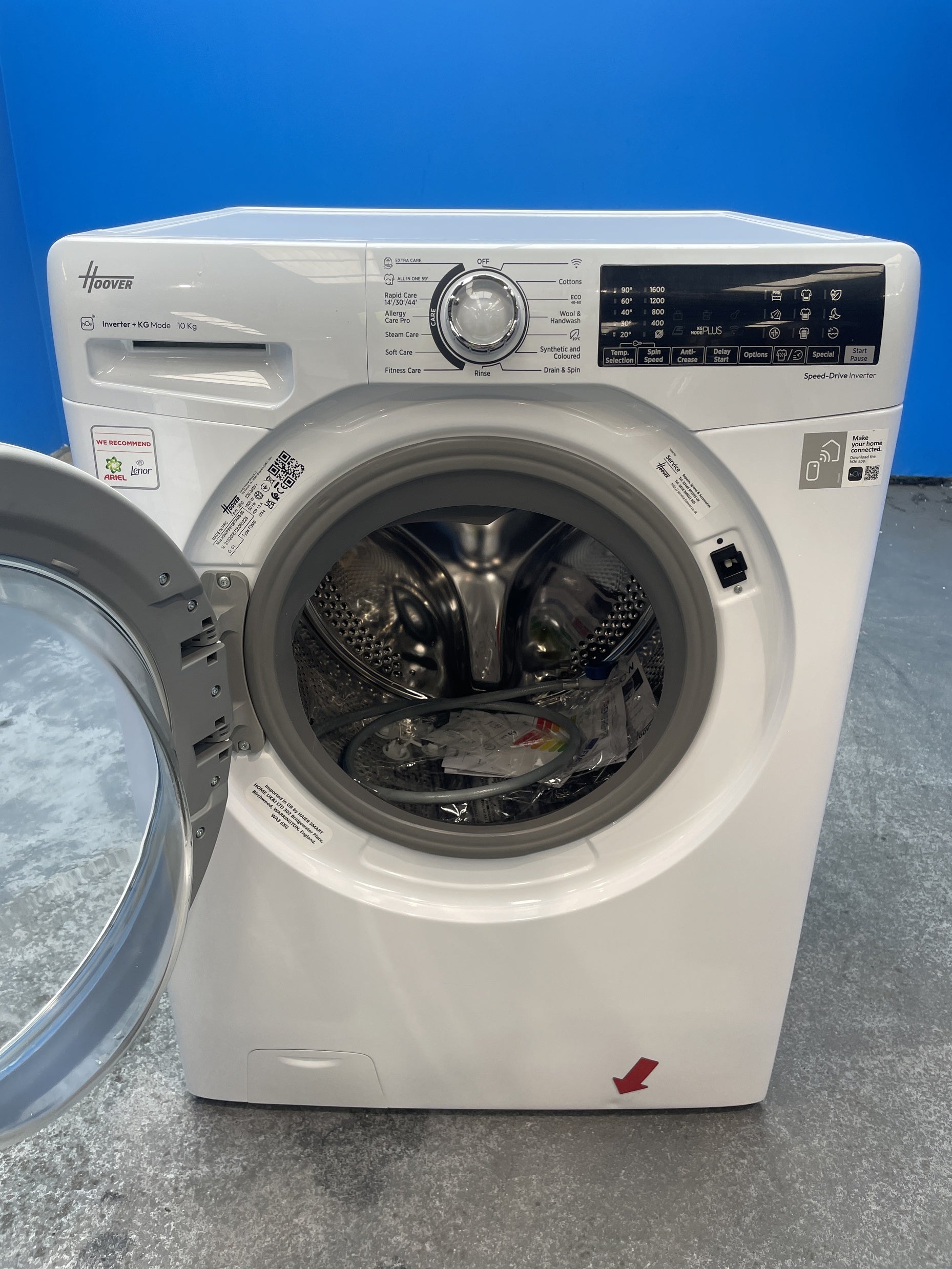 #GRC-159-534 - Hoover H-WASH 350 H3WPS 686TAM6 8kg 1600rpm Washing Machine