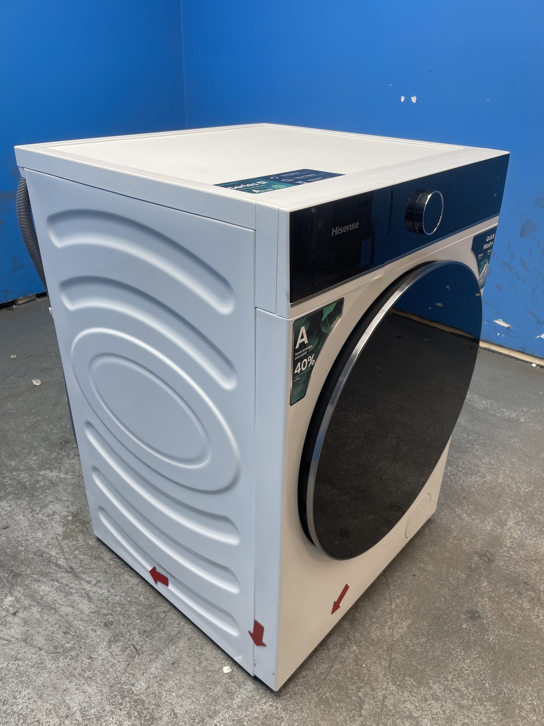 #GRC-157-483 - Hisense 5i Series WF5I1245BWR 12kg 1400rpm Washing Machine
