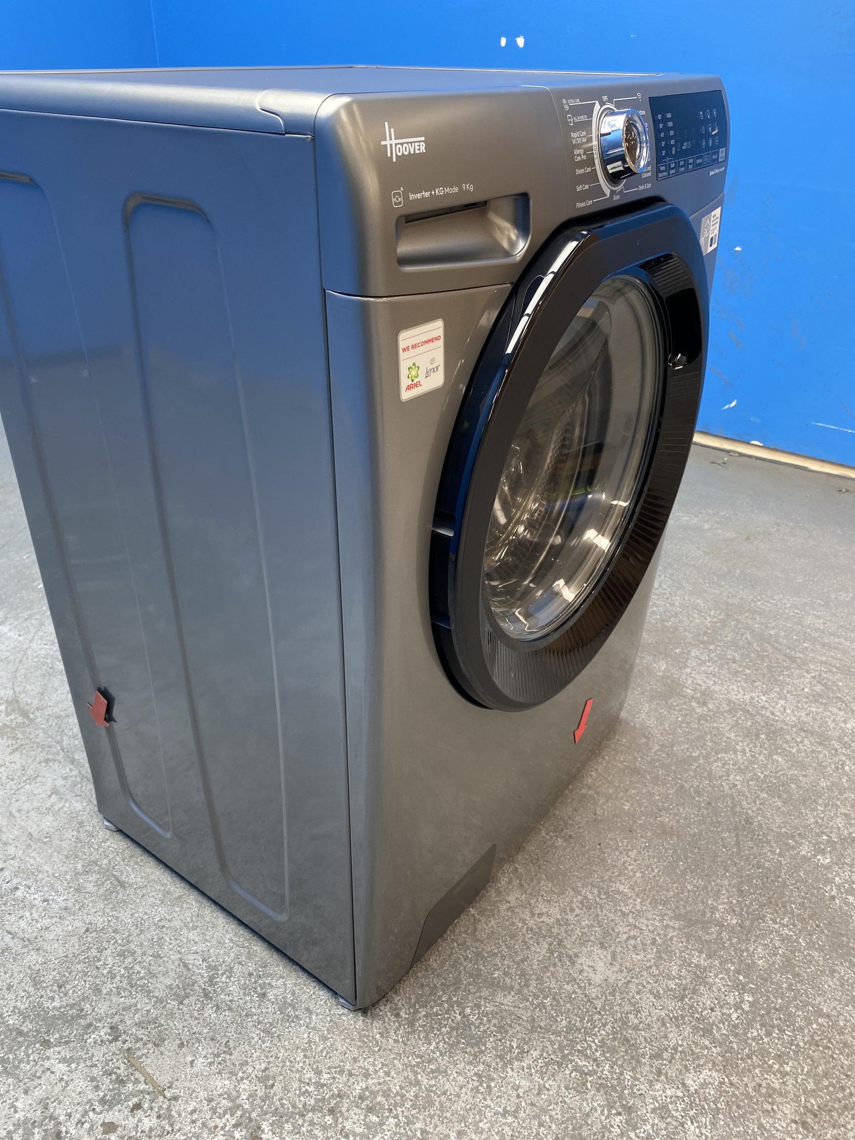 #GRC-157-284 - Hoover H3WPS496TAMBR680 9kg 1400 Spin Washing Machine