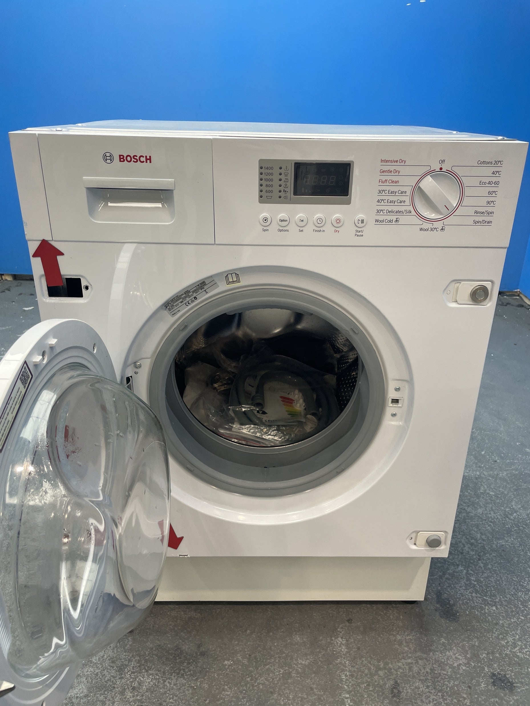 #GRC-159-136 - Bosch Serie 4 WKD28352GB Integrated 7/4kg 1400rpm Built-In Washer Dryer