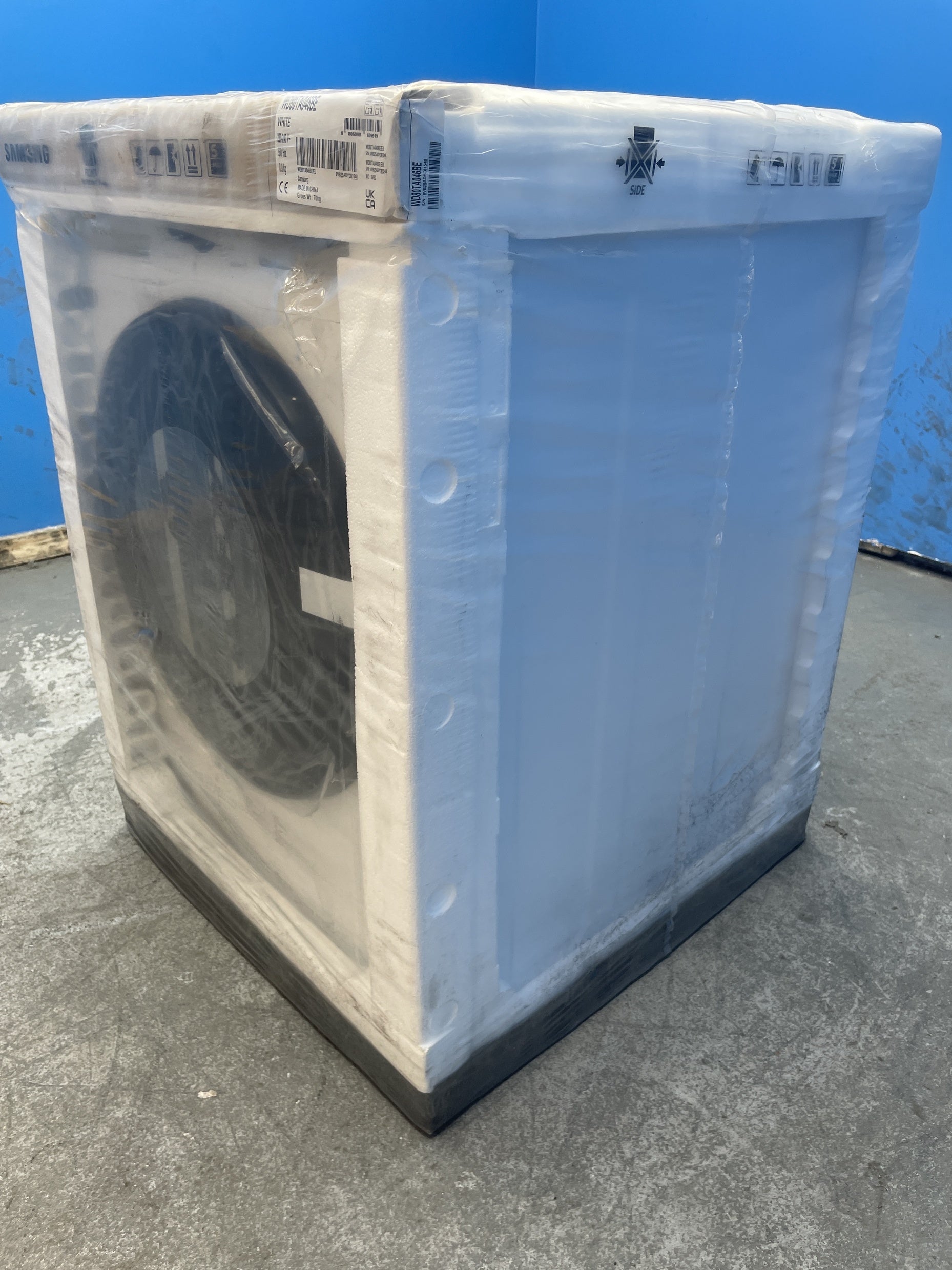 #GRC-157-605 - Samsung WD80TA046BE Series 5 8/5kg 1400 Spin Washer Dryer