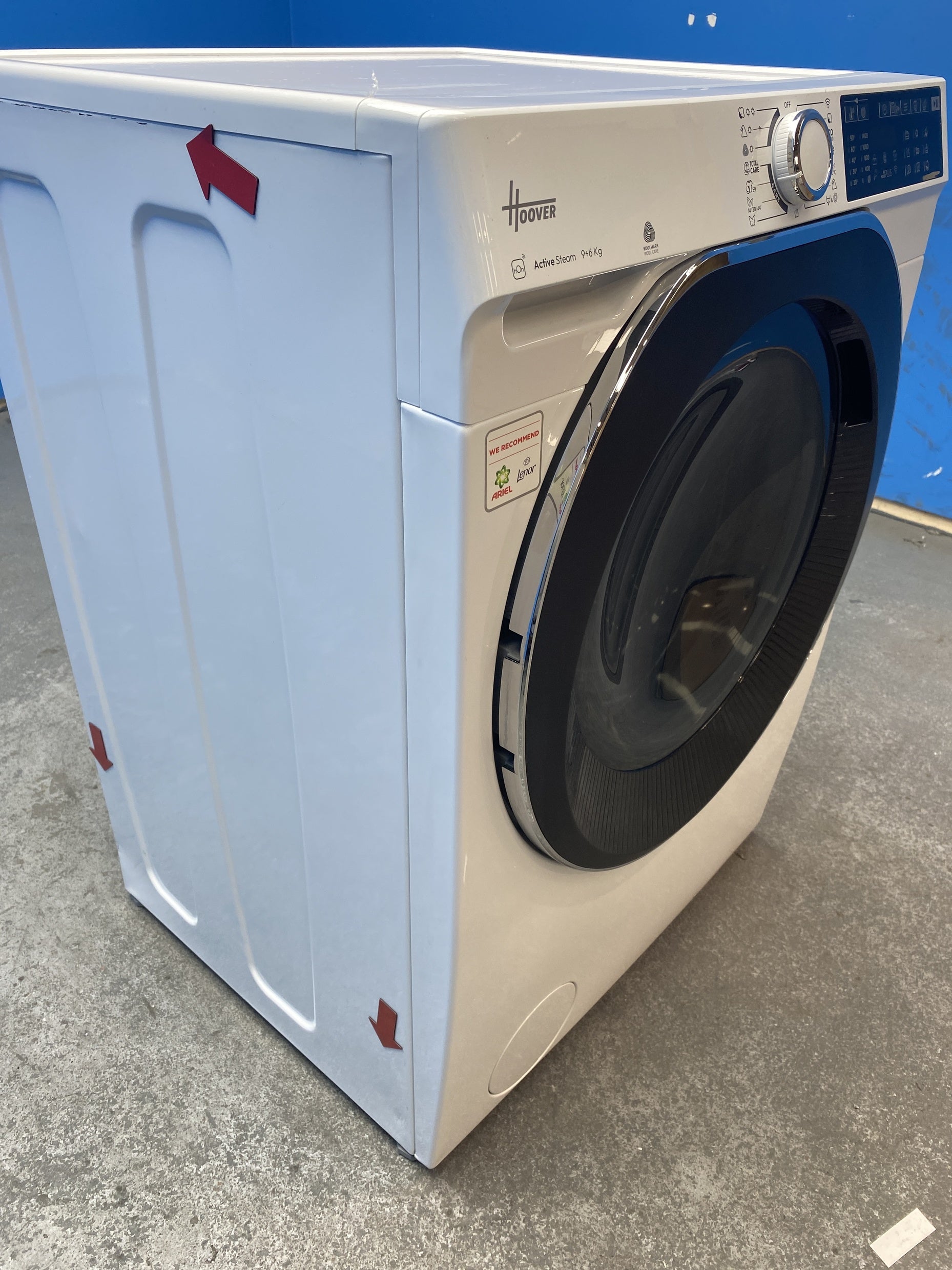 #GRC-157-111 - Hoover H-Wash & Dry 500 HD496AMC/1-80 9/6kg 1400rpm Washer Dryer