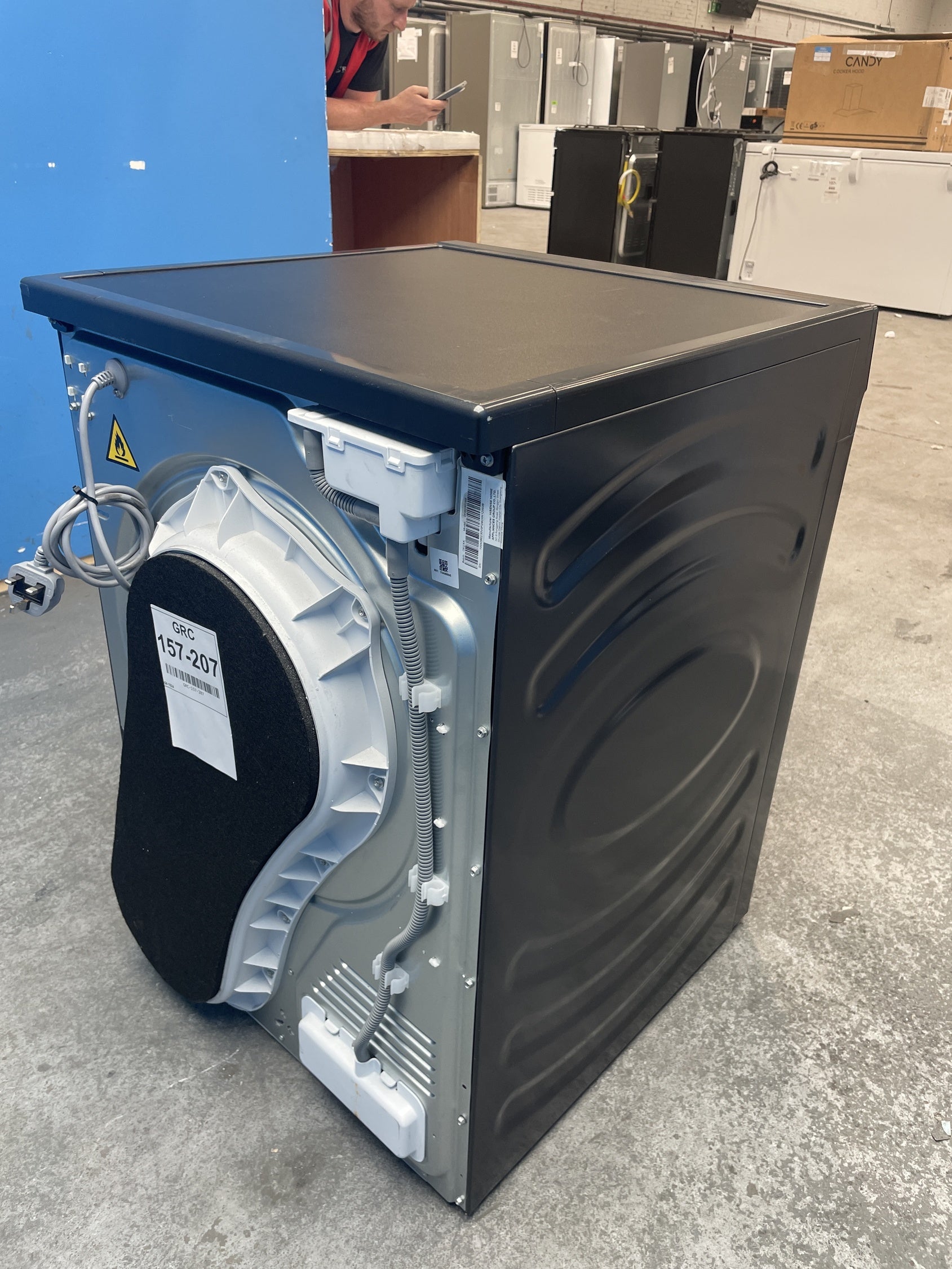 #GRC-157-207 - Hisense DH5S902BB 9kg Heat Pump Tumble Dryer
