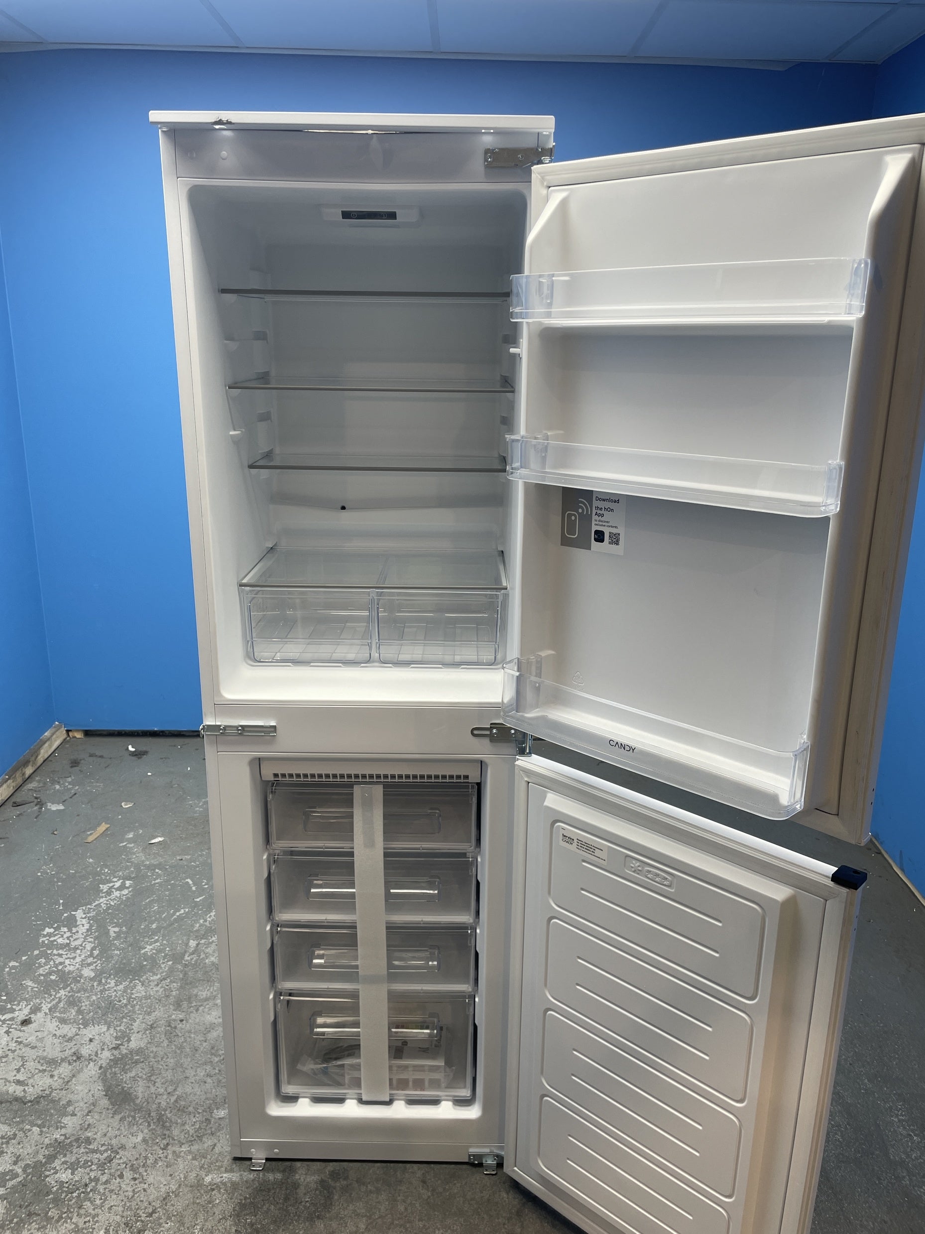#GRC-157-893 - Candy CB50N518EK 228 Litre Combi Fridge Freezer