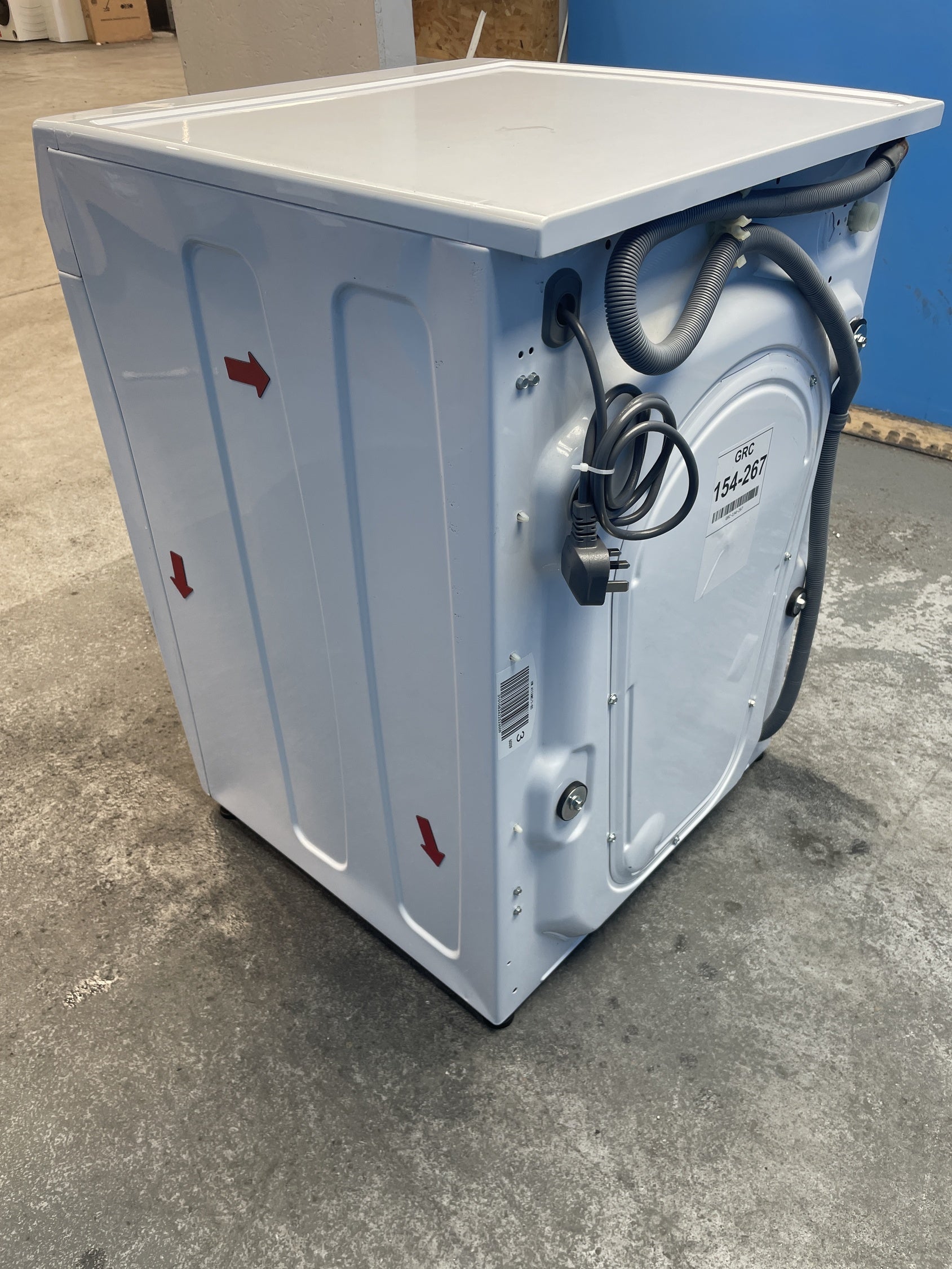 #GRC-154-267 - H-WASH 500 HWB 411AMC/1-80 11kg 1400rpm Washing Machine